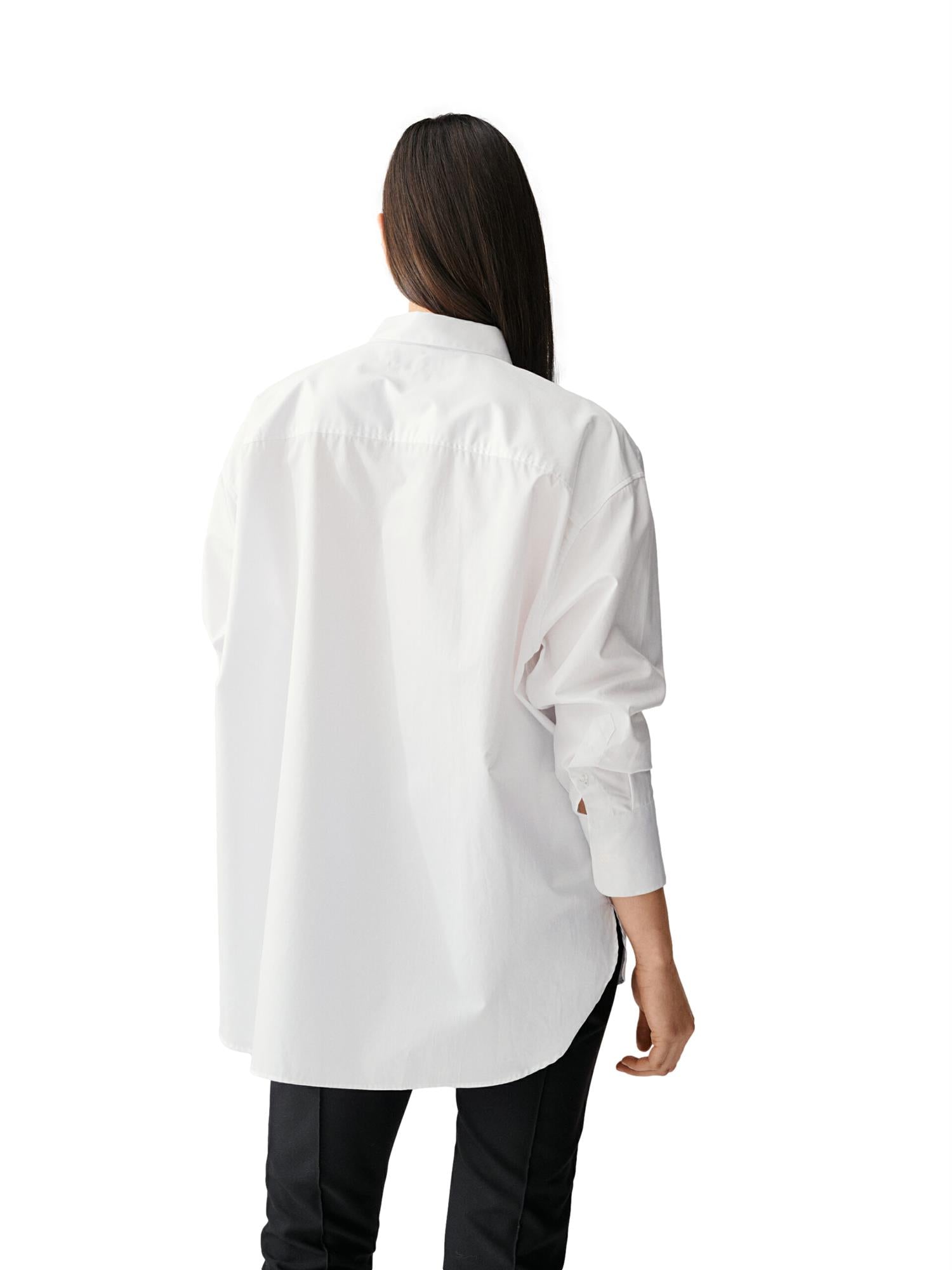 Julie Josephine Albertine Shirt Skjorte Hvit - modostore.no