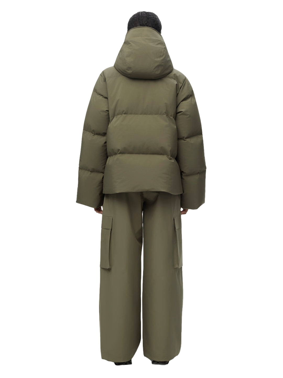 Blæst Selje Down Jacket Grape Leaf Jakke Grønn