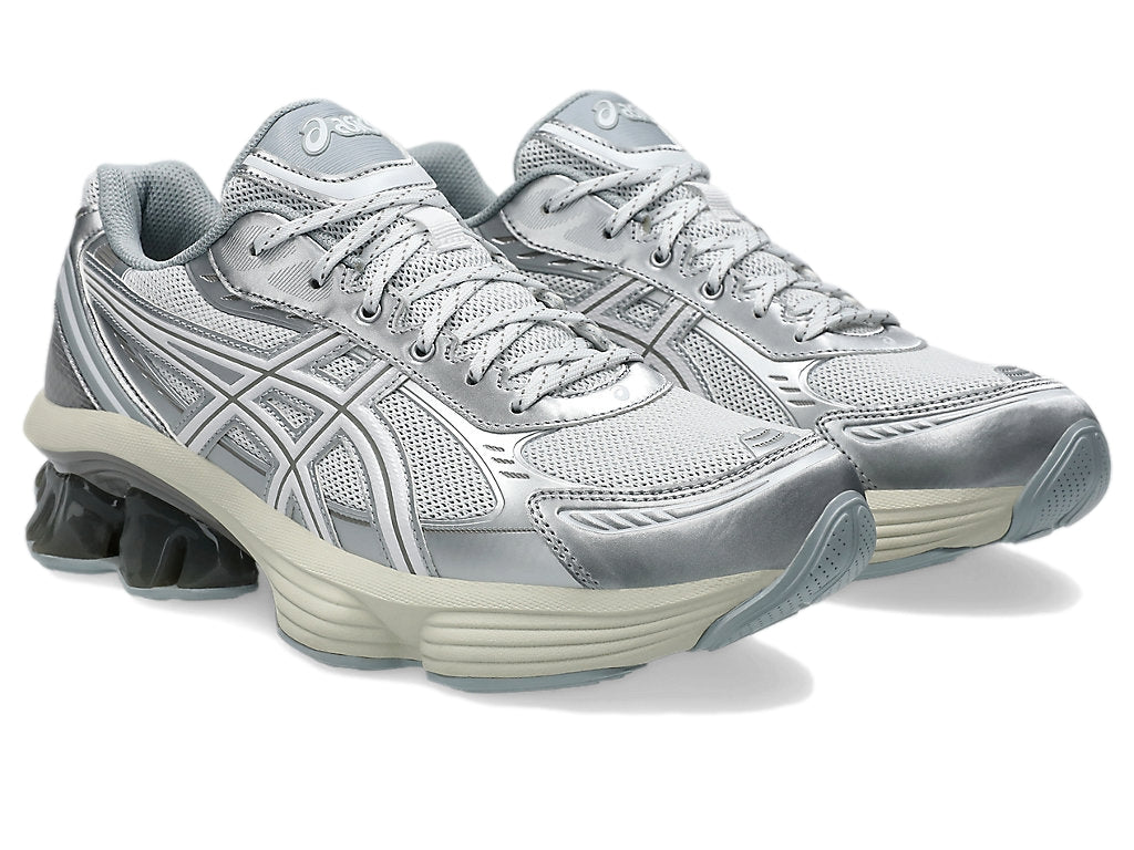 Asics GEL-KINETIC FLUENT WHITE/WHITE Sko Hvit Og Sølv - modostore.no