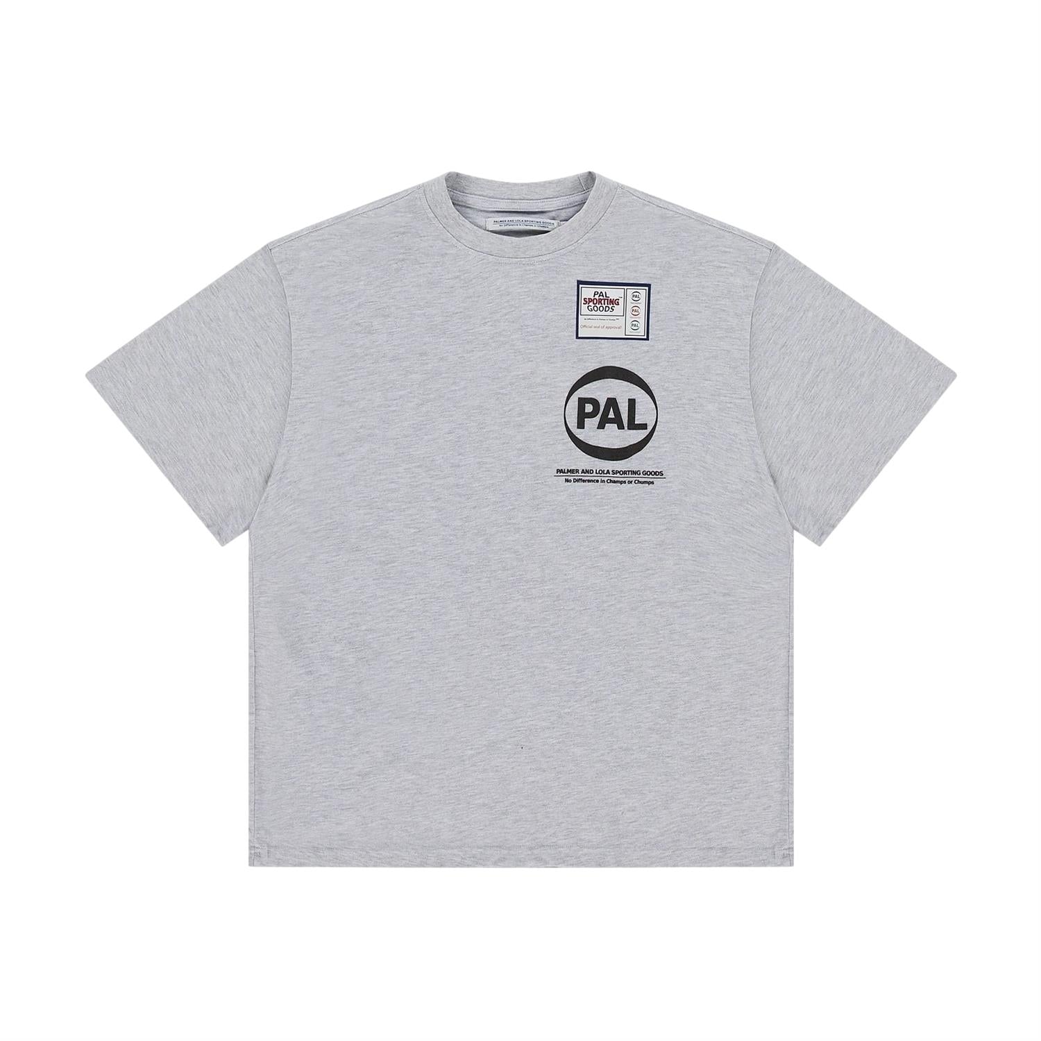 PAL International Pre Game 2025 T-Shirt T-shirt Lysegrå - modostore.no