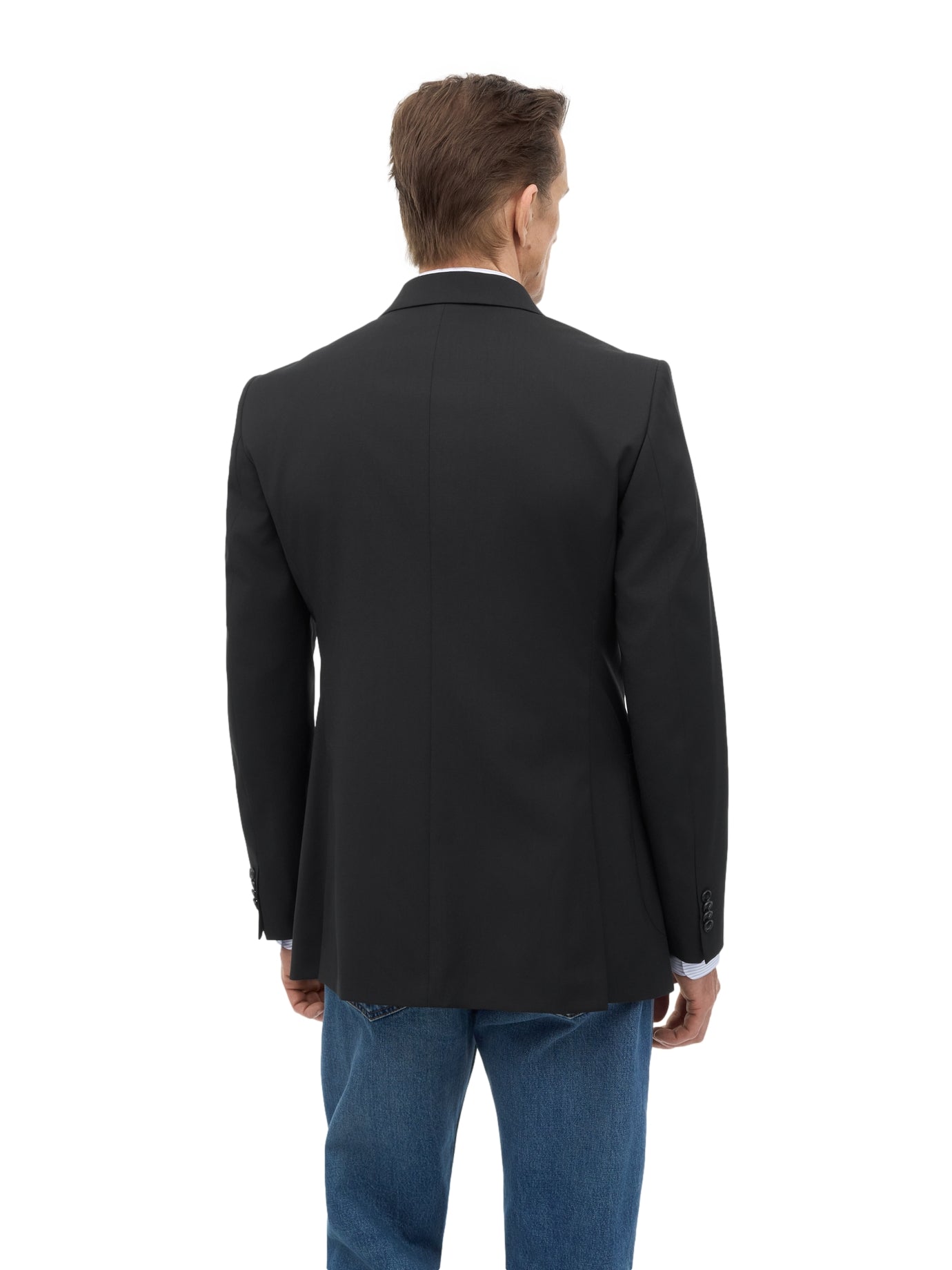 Tiger of Sweden Joachim RWS Double-Breasted Jacket Dressjakke Sort