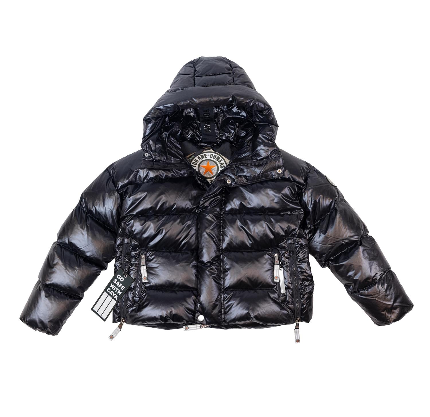 CAYA Ginny Short Black Jakke Sort