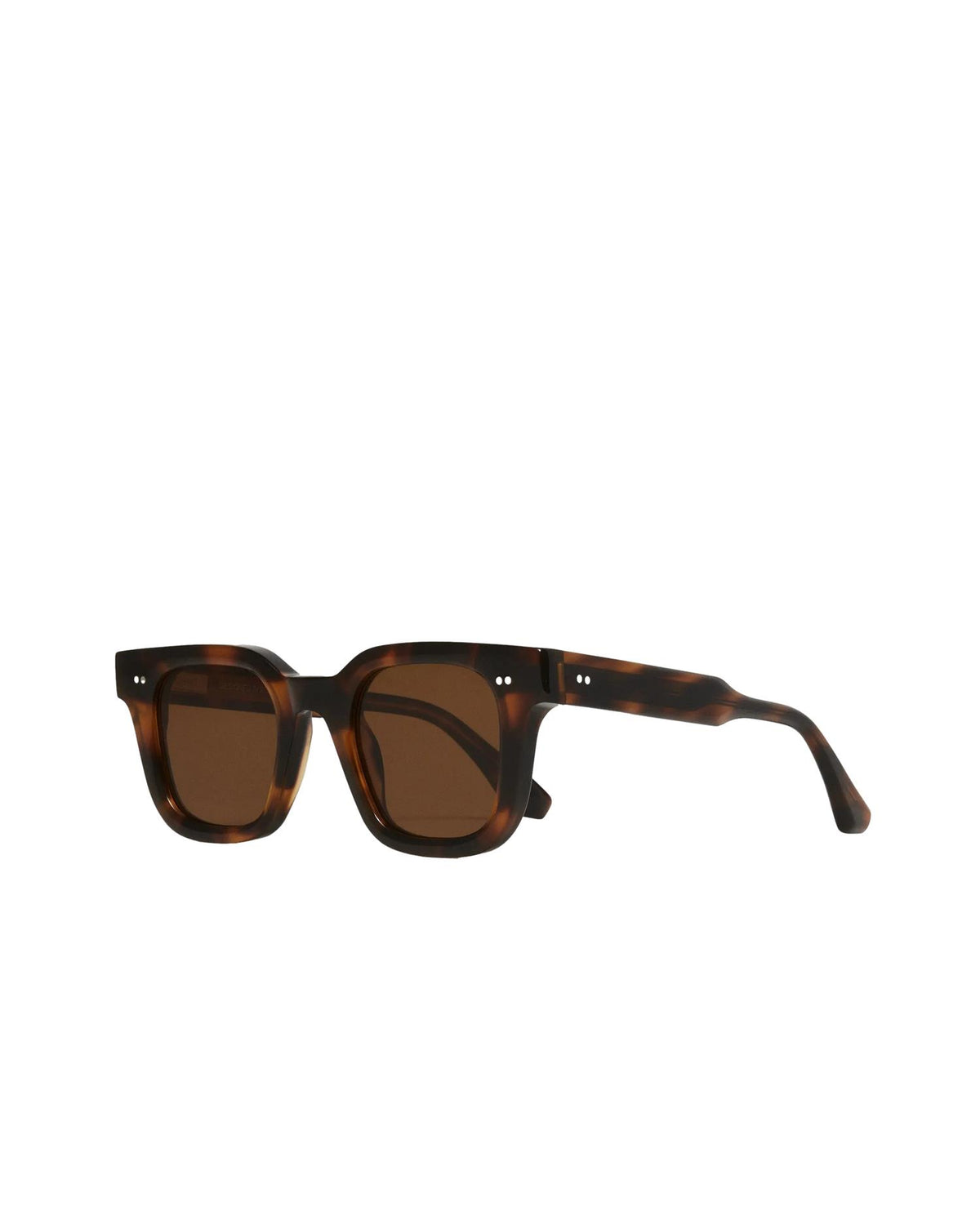 Chimi Eyewear 04 solbriller i brunmønstret tortoiseskallinnfatning