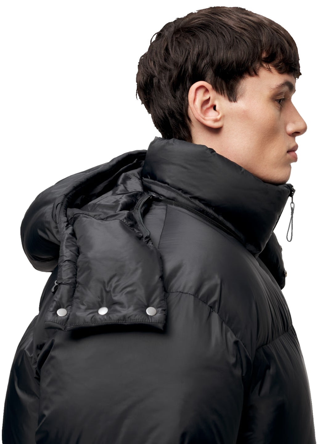 Blæst Perma Lightweight Down Jacket Black Jakke Sort - modostore.no