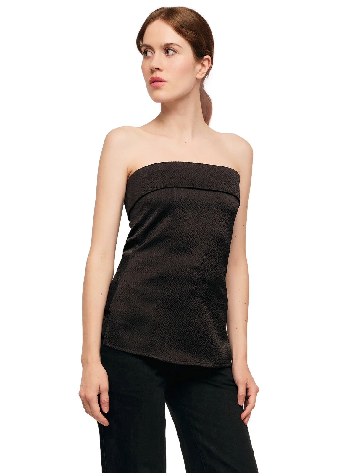 Once Untold Vesta Top Topp Sort - modostore.no
