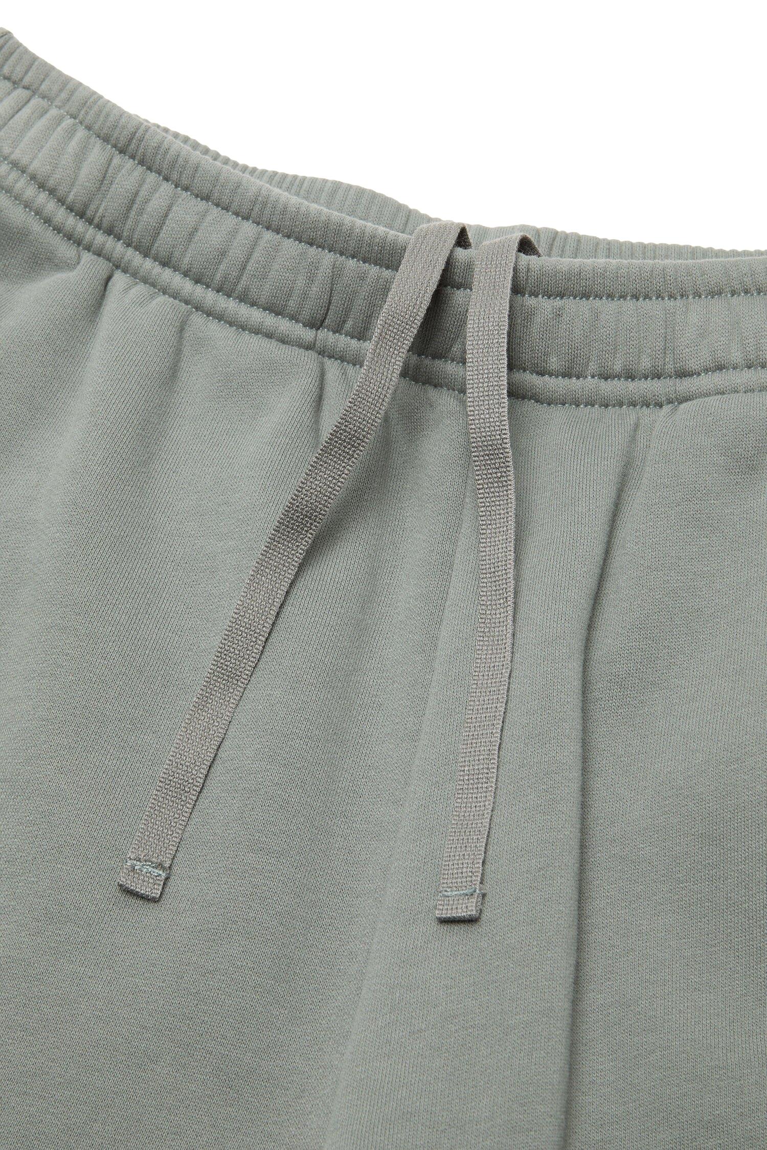 Acne Face Fleece Shorts Shorts Gråblå - modostore.no