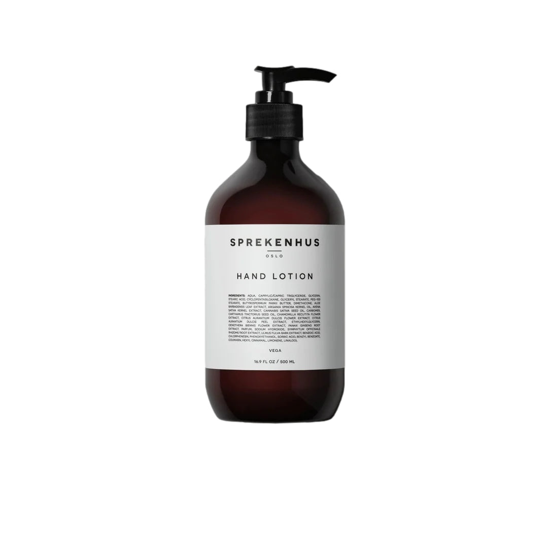 Sprekenhus Hand Lotion 500ml - Vega Håndkrem Gjennomsiktig