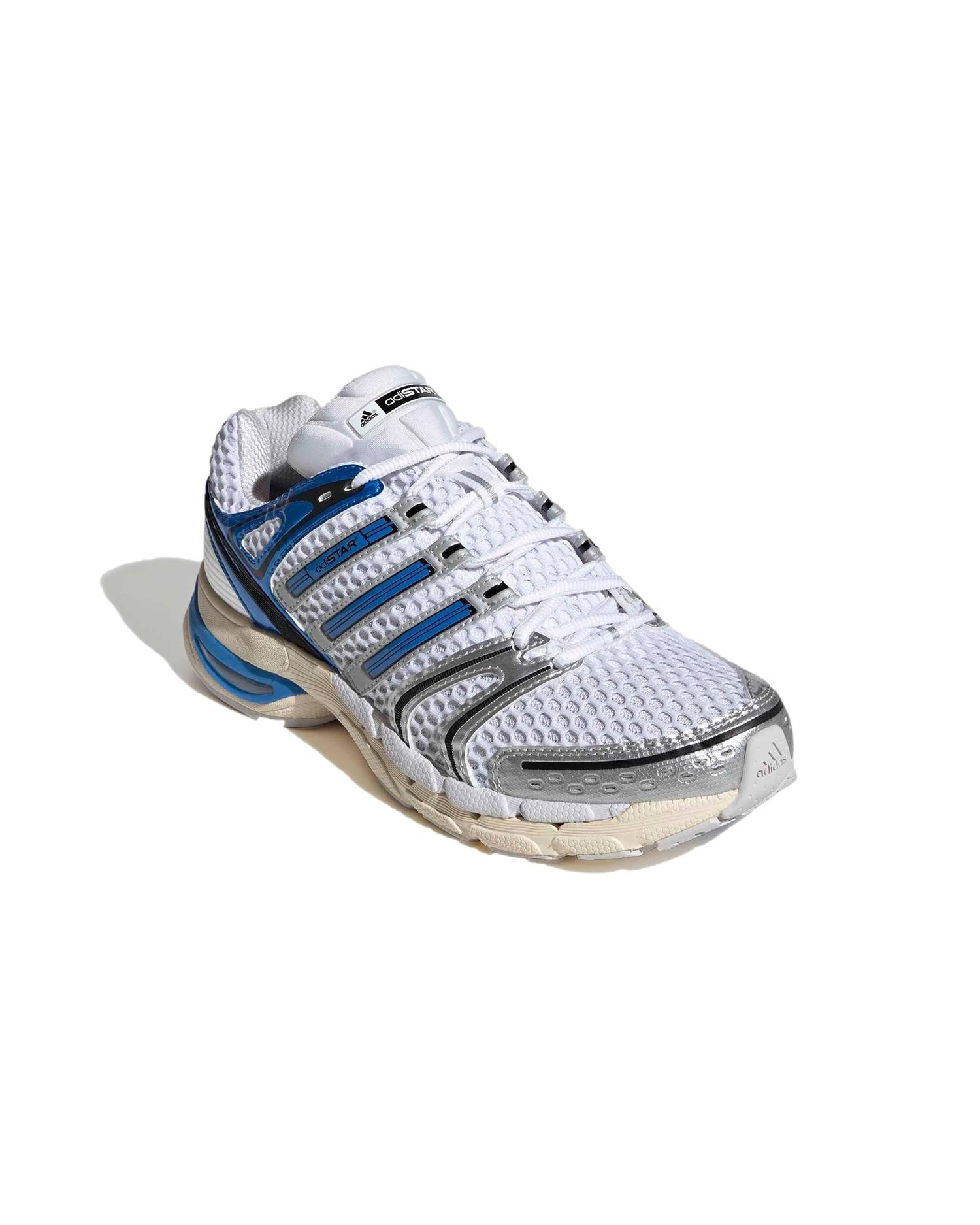 Adidas Adistar Control 5 Sko Hvit Og Blå - modostore.no