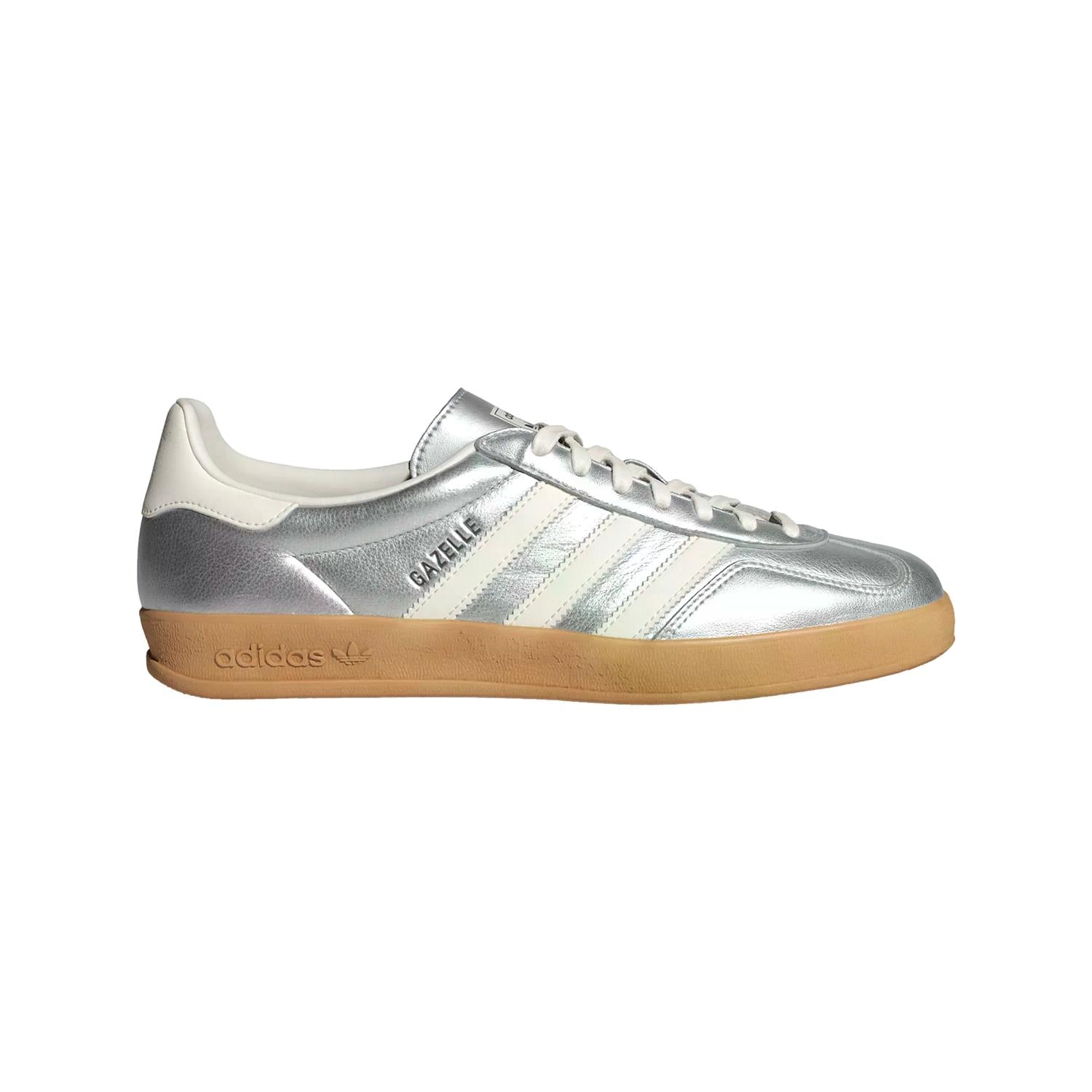 Adidas Gazelle Indoor JR1206 Sko Sølv - modostore.no