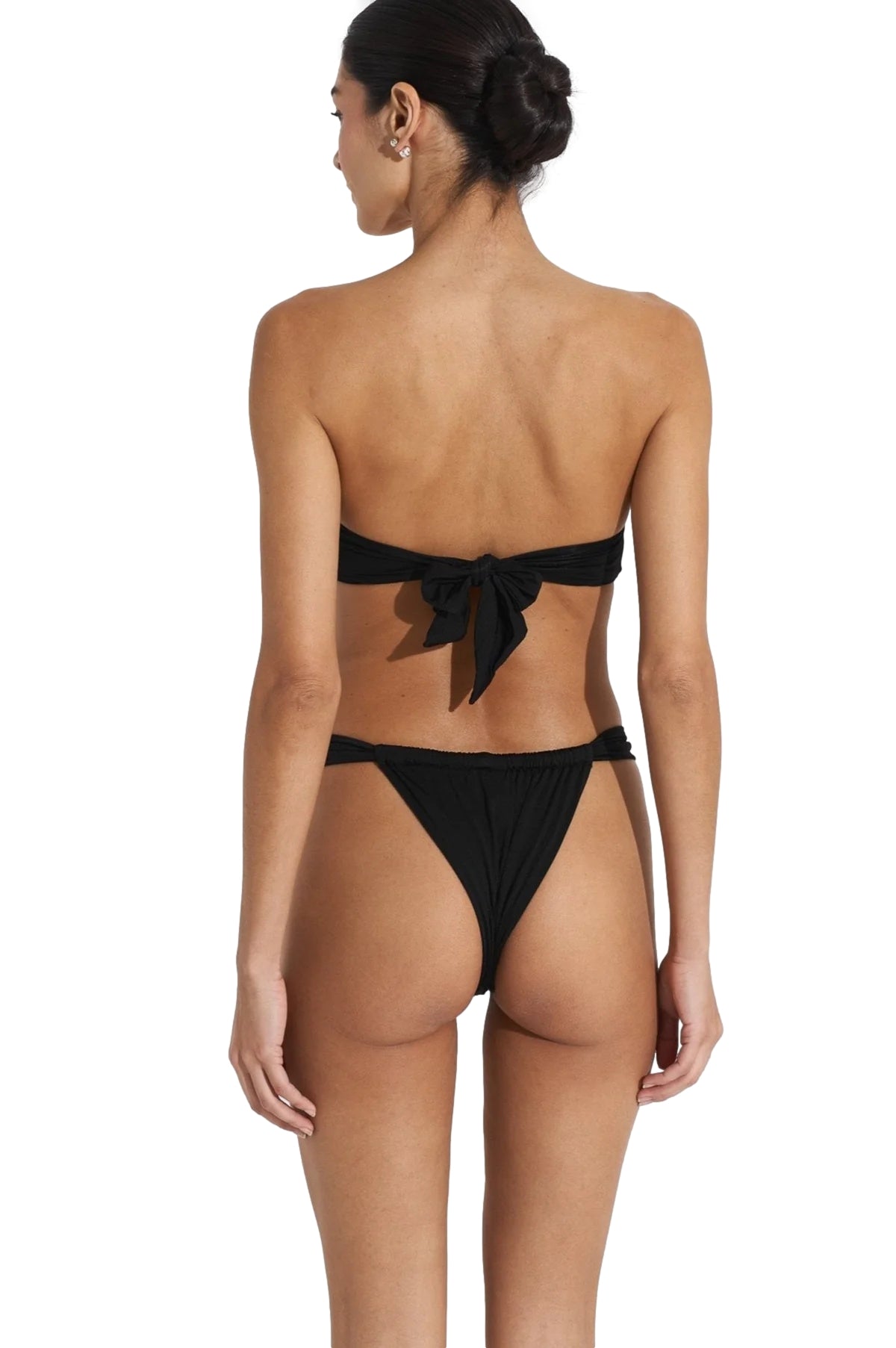 Seaquelle Reef Bottom Badetøy Blank Sort - modostore.no