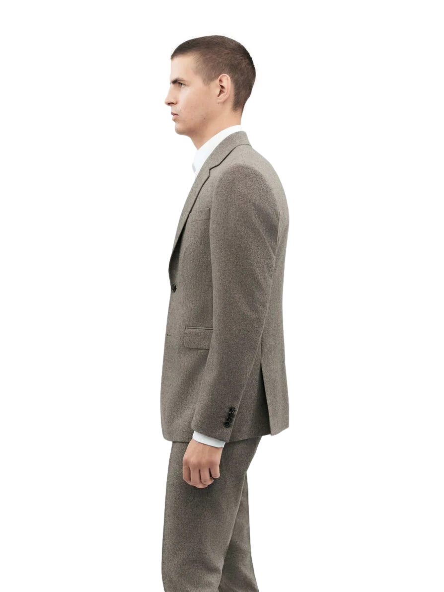 Tiger of Sweden Justin P Blazer Brun Melert - modostore.no