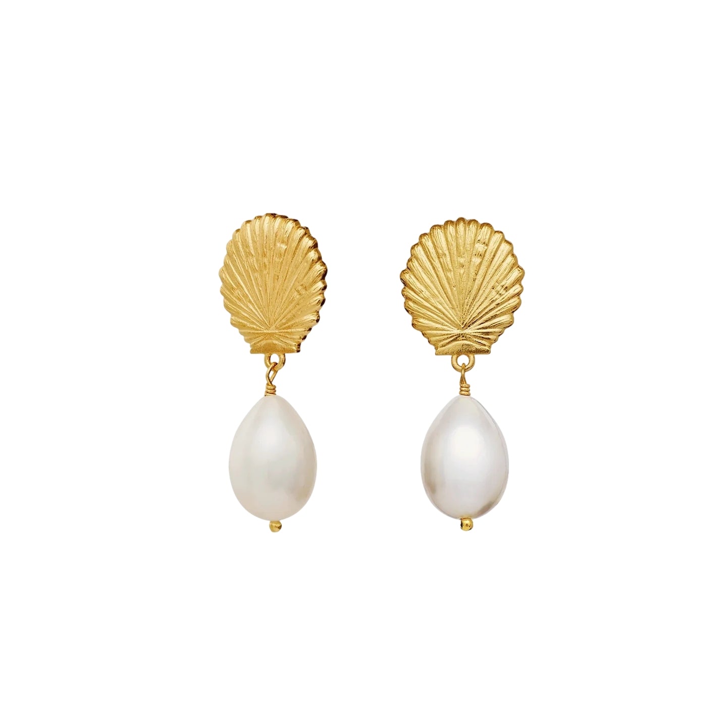 Maanesten Venus Earrings Øredobber Gull - modostore.no