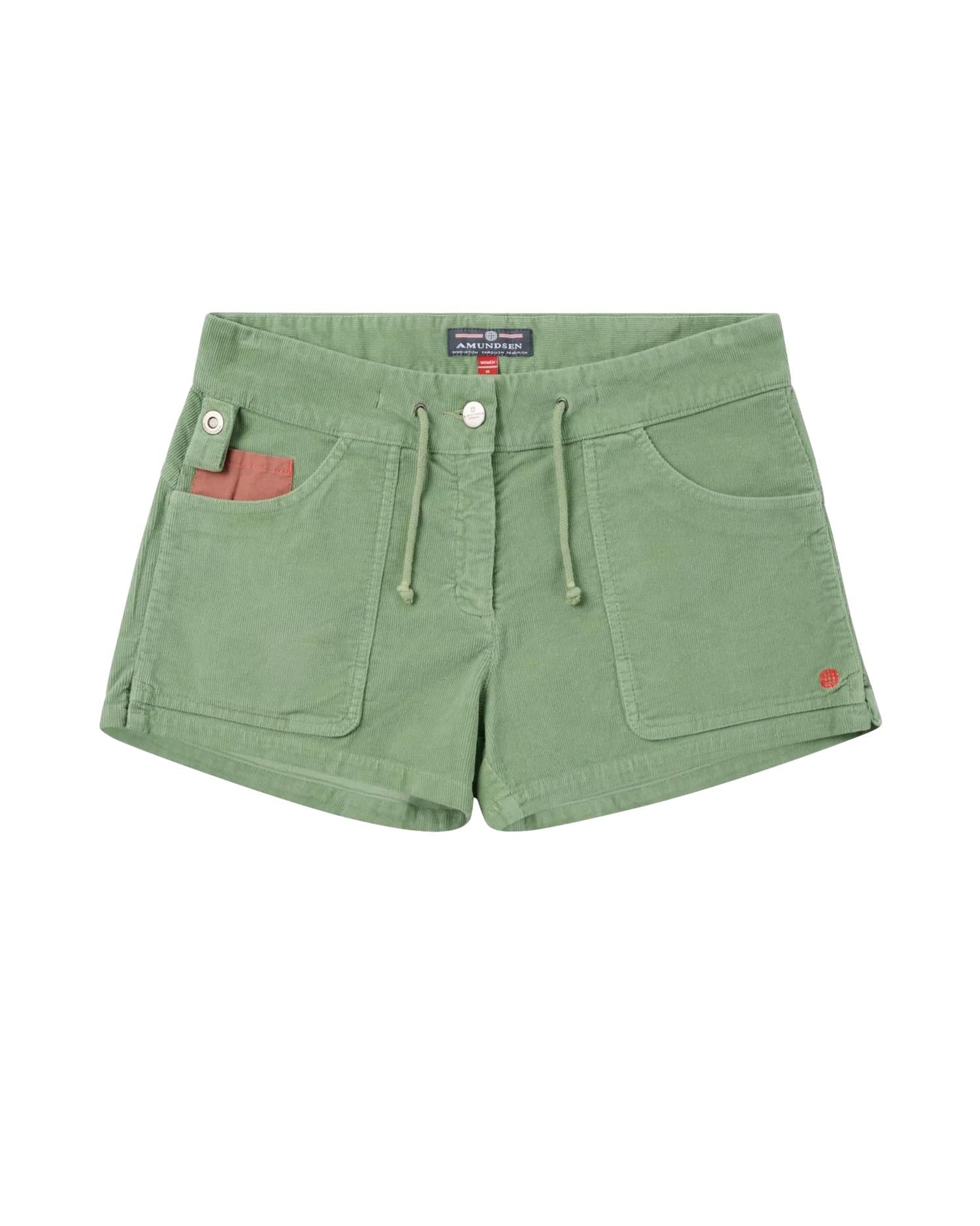 Amundsen 3Incher Concord G.Dyed Shorts Womens Shorts Grønn - modostore.no