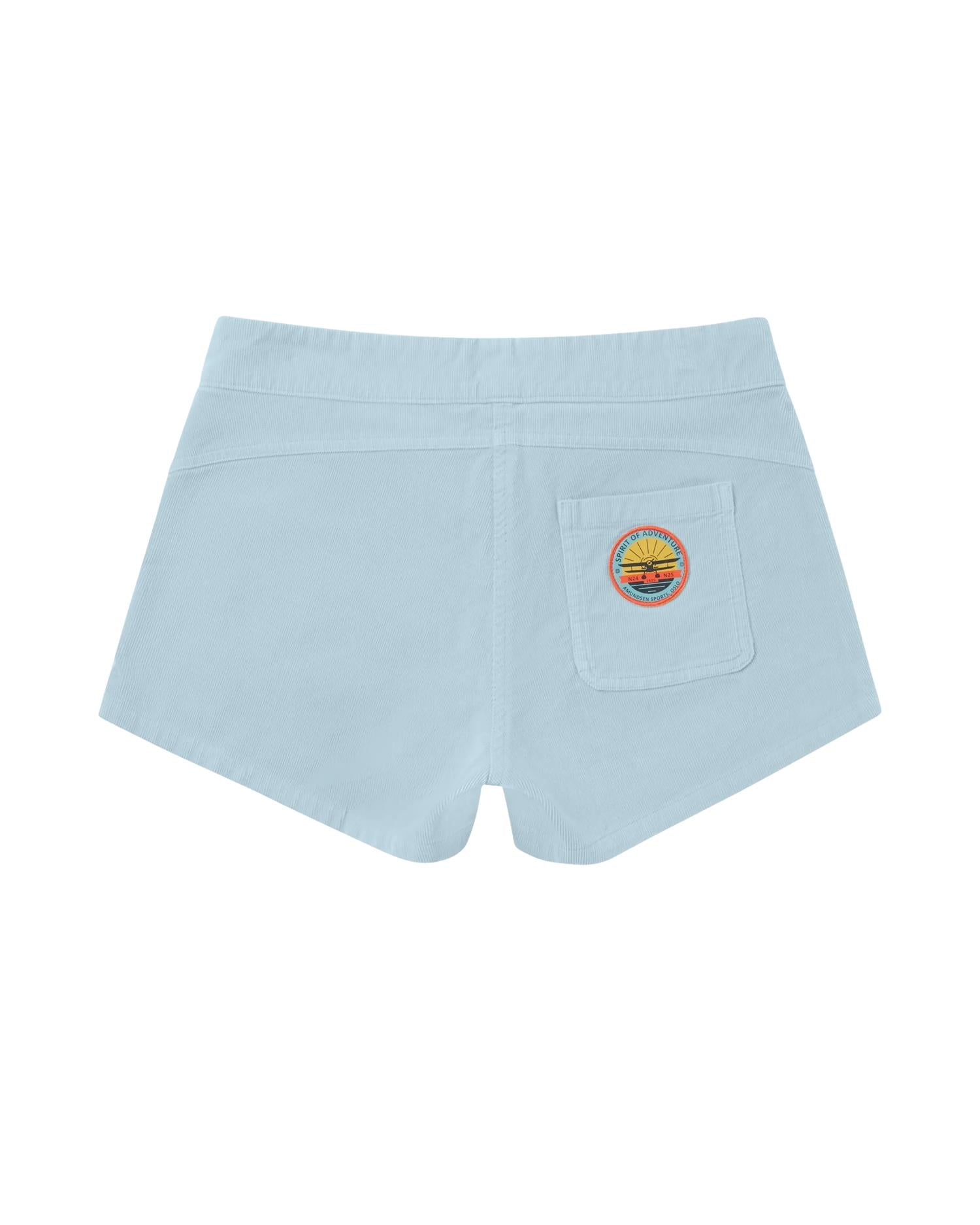 Amundsen 3Incher Concord G.Dyed Shorts Womens Shorts Lyseblå - modostore.no