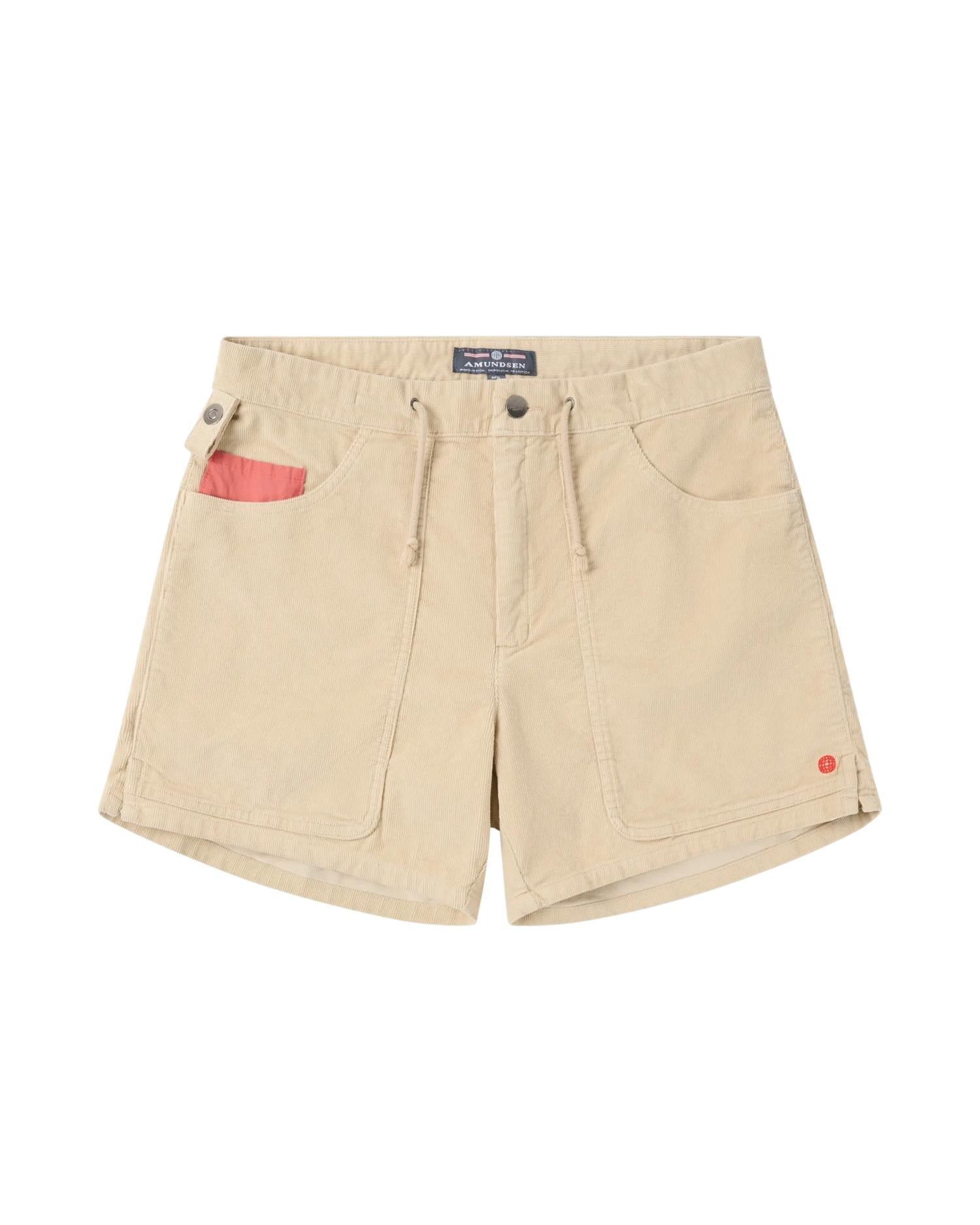 Amundsen 5Incher Concord G. Dyed Shorts Mens Shorts Beige - modostore.no