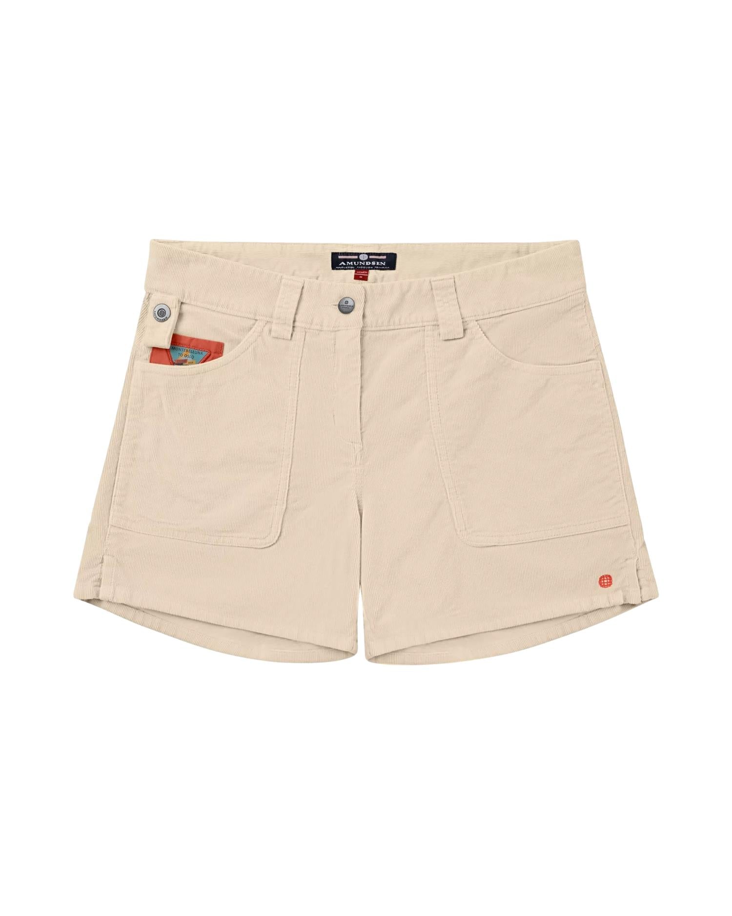 Amundsen 5Incher Concord G.Dyed Shorts Womens Shorts Beige - modostore.no