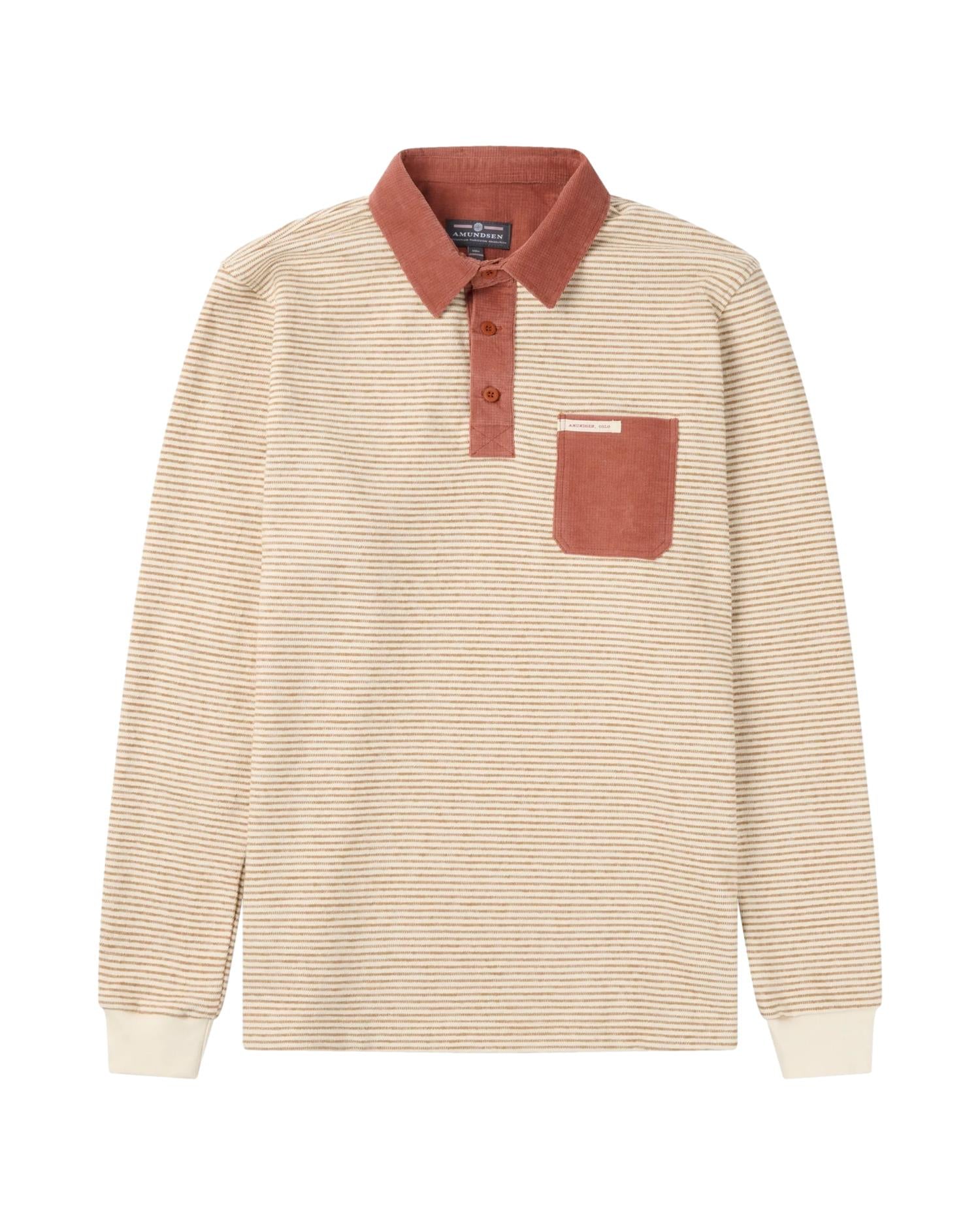 Amundsen Chukka Sweater Mens Genser Rødbrun - modostore.no