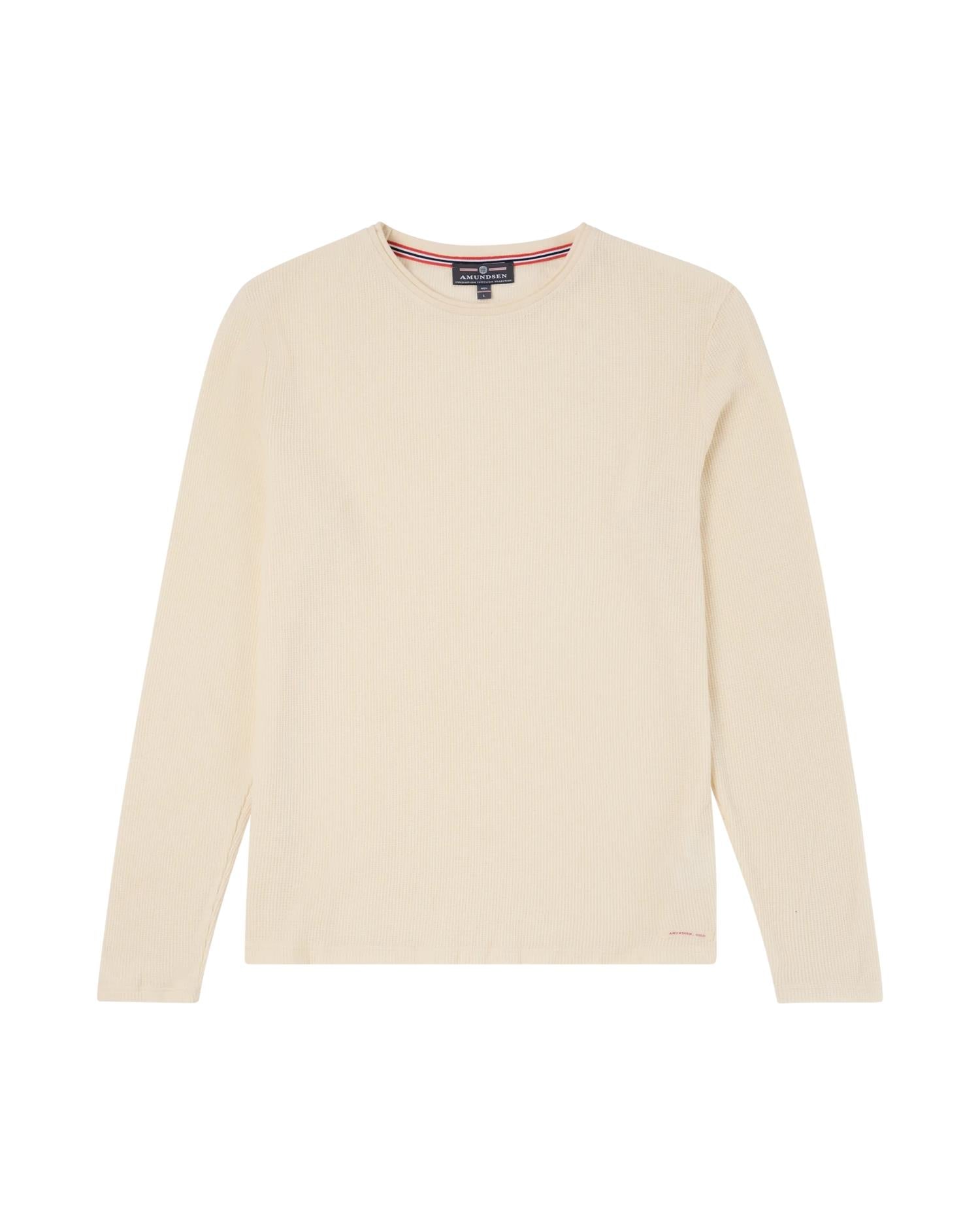 Amundsen Formula Long Sleeve Mens Genser Beige - modostore.no