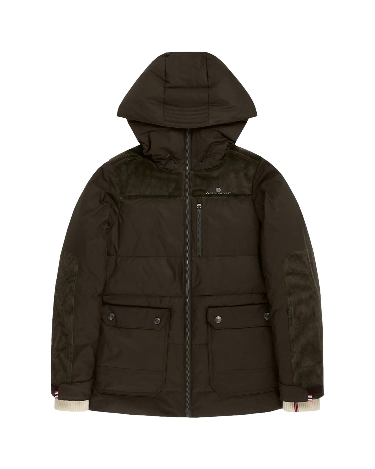 Amundsen Groomer Jacket Womens Jakke Grønn - modostore.no