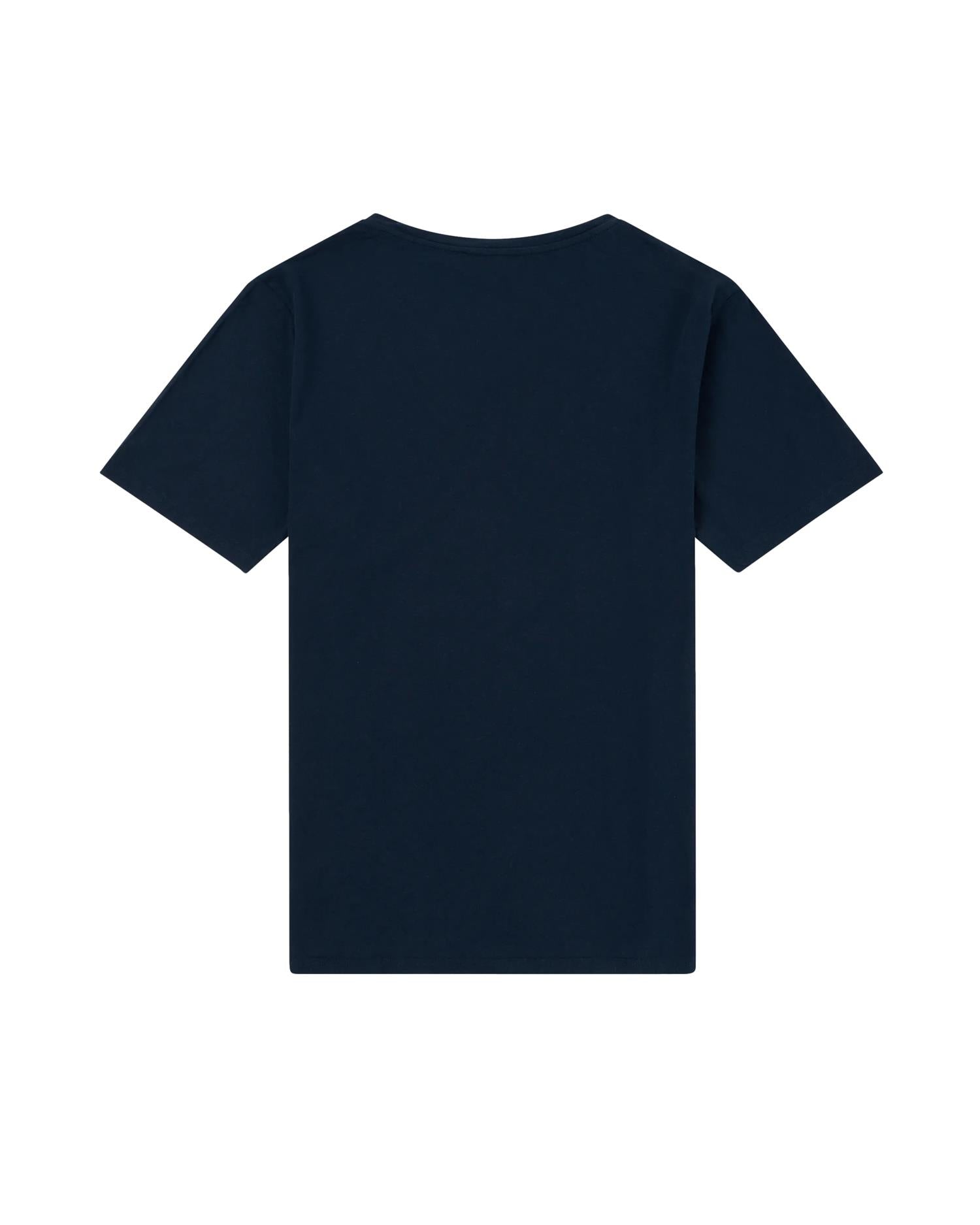 Amundsen Linen Tee Mens T-shirt Mørkeblå - modostore.no