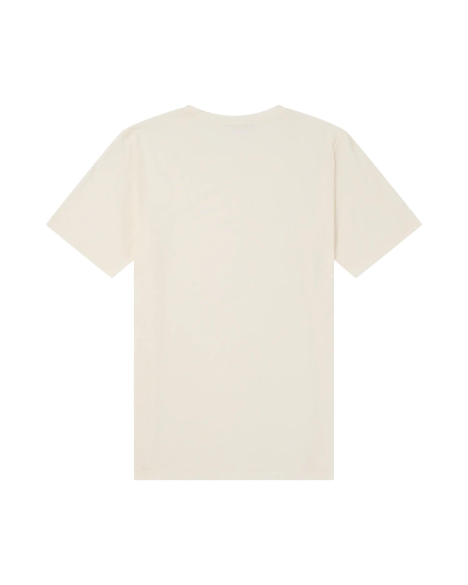 Amundsen Linen Tee Mens T-shirt Off-White - modostore.no