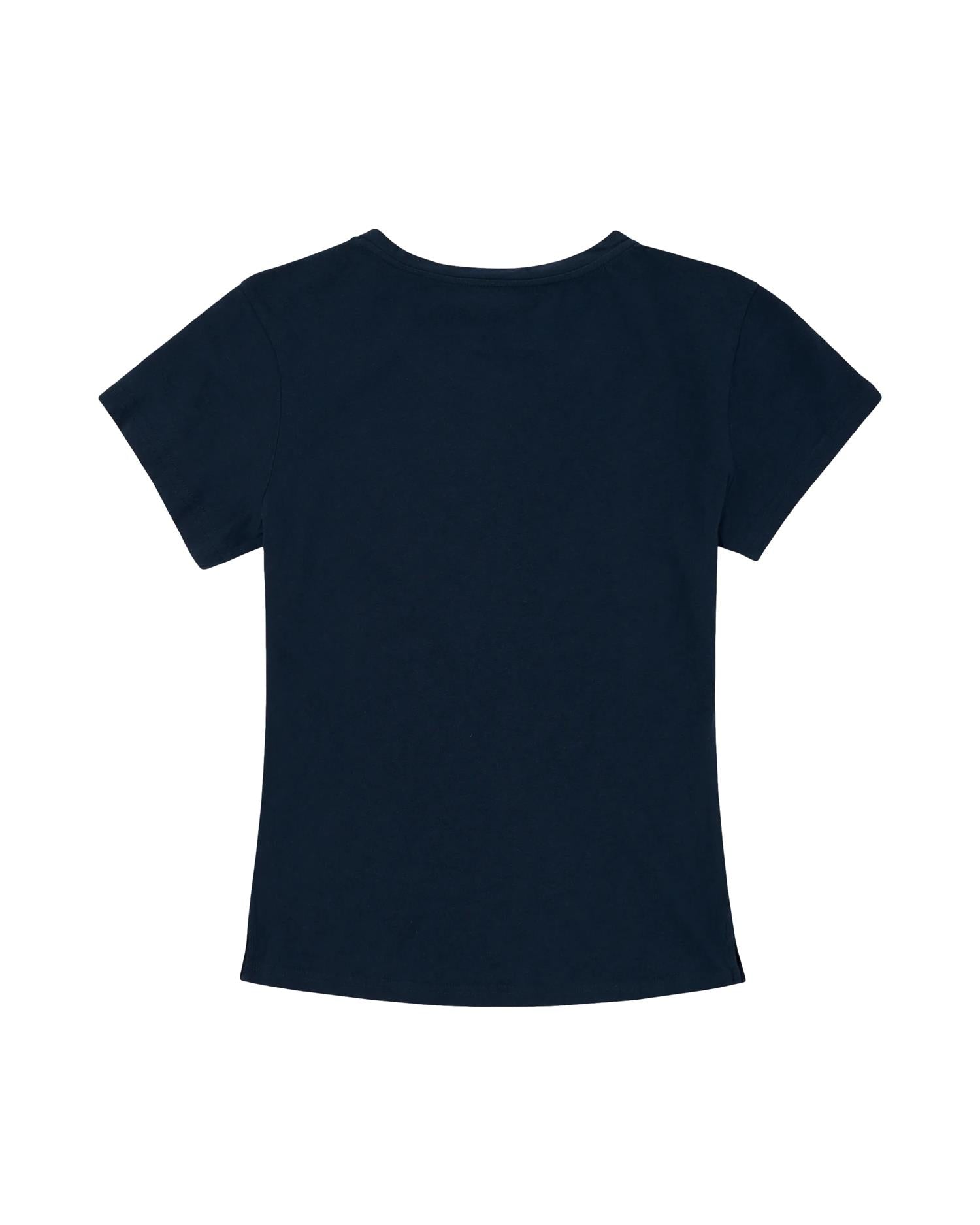 Amundsen Linen Tee Womens T-shirt Mørkeblå - modostore.no