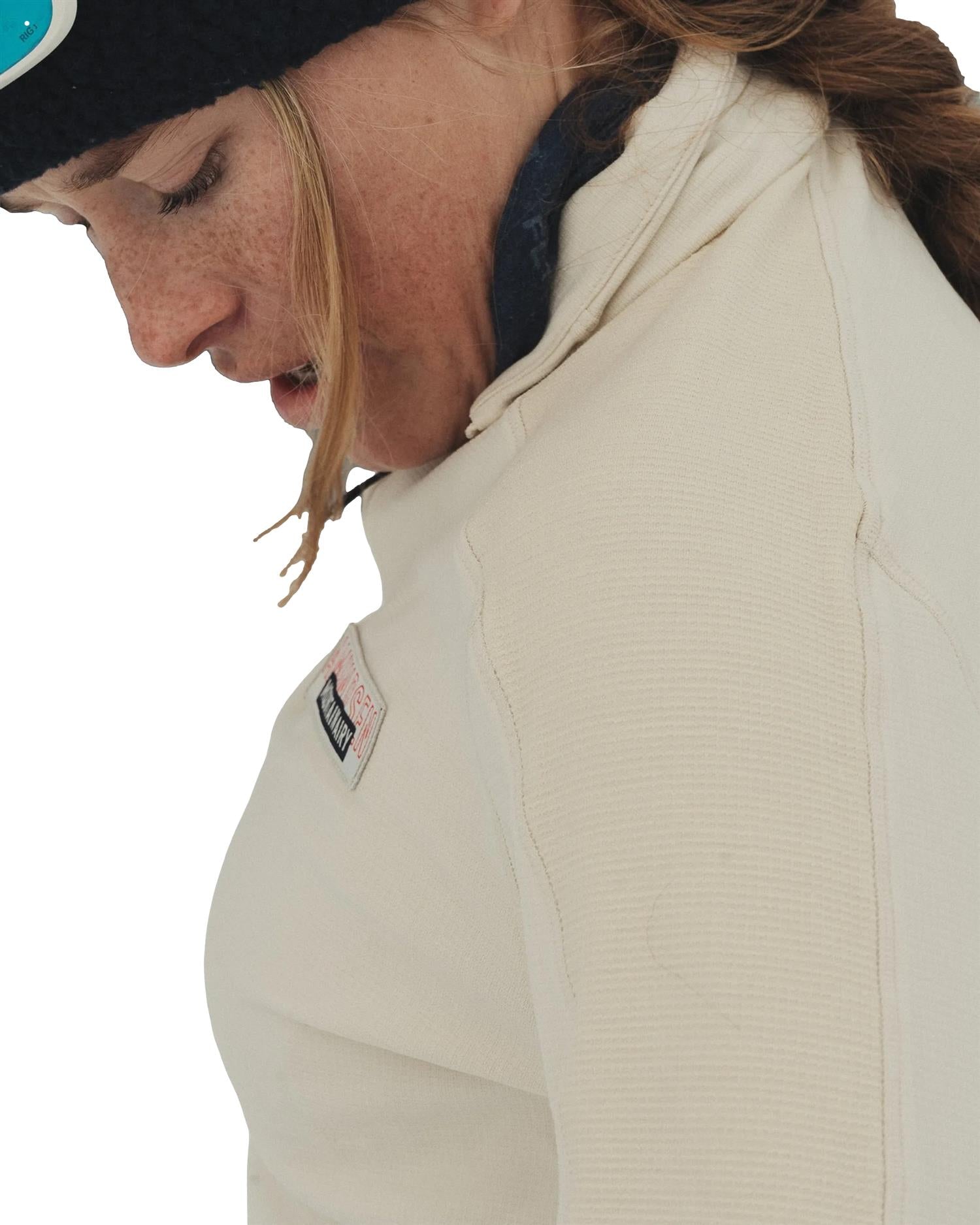 Amundsen MOUNTAIN AIRY HALF ZIP WOMENS Genser Navy - modostore.no
