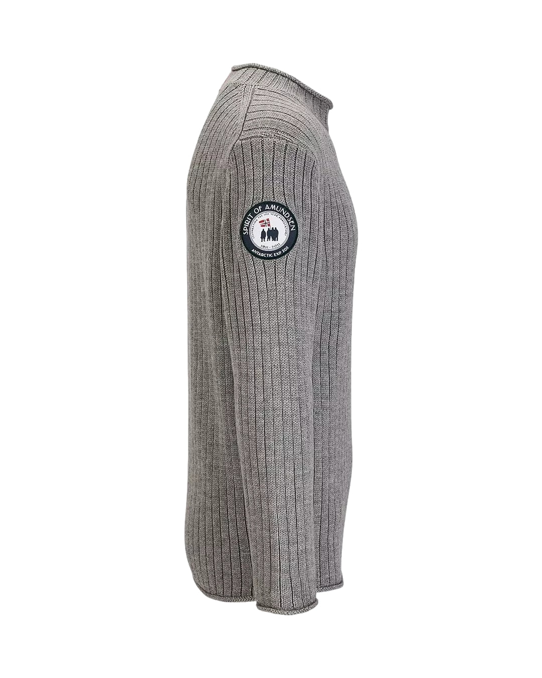 Amundsen Roald Roll Neck Mens Genser Lysegrå - modostore.no