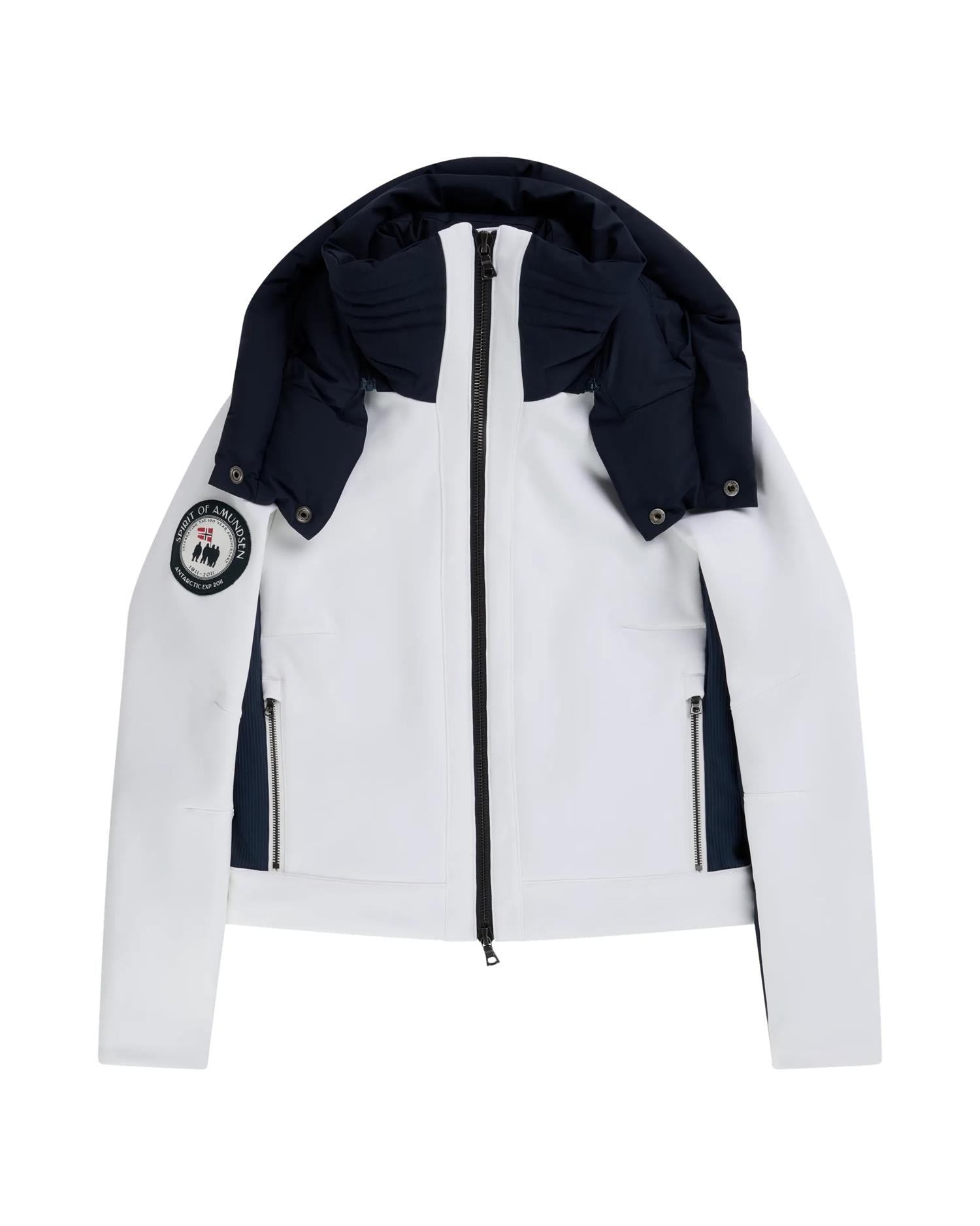 Amundsen Wedeln Jacket Womens Jakke Hvit - modostore.no