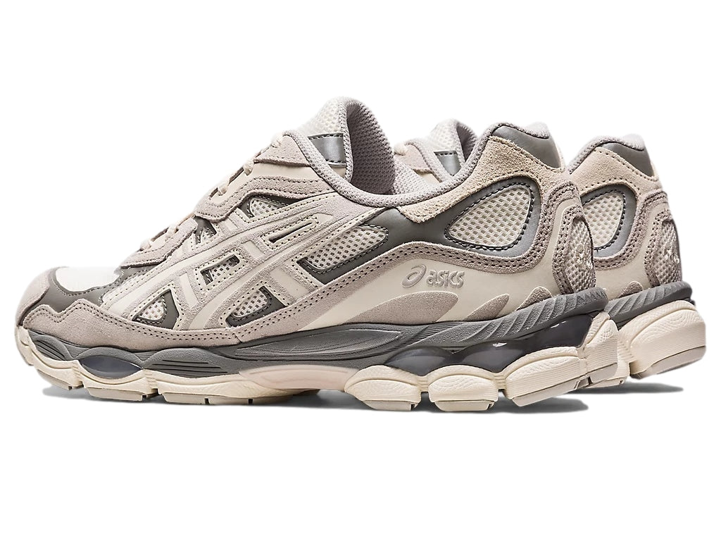 Asics GEL-NYC Cream/Oyster Grey Sko Off-White - modostore.no