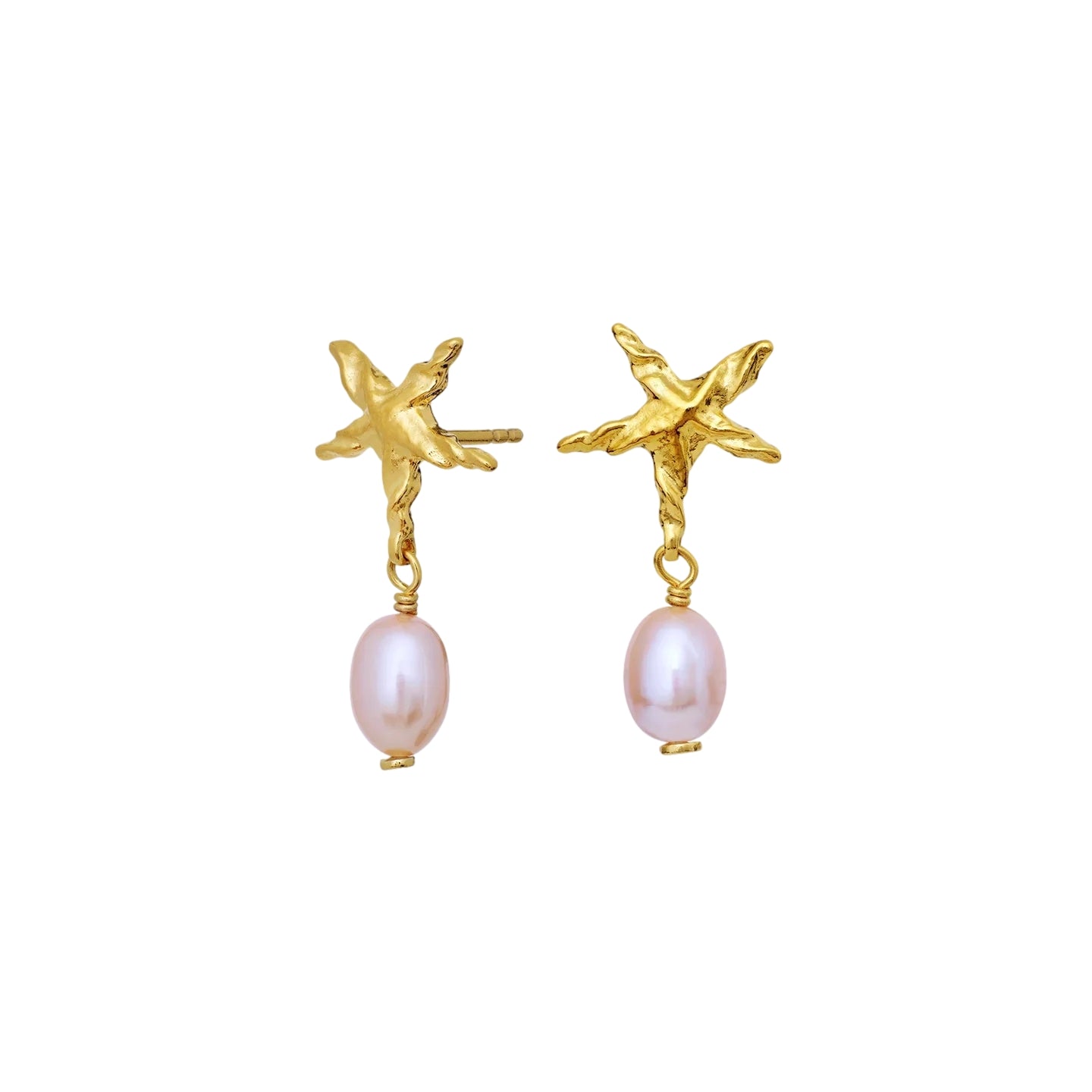 Maanesten Sandie Earrings Øredobber Gull - modostore.no