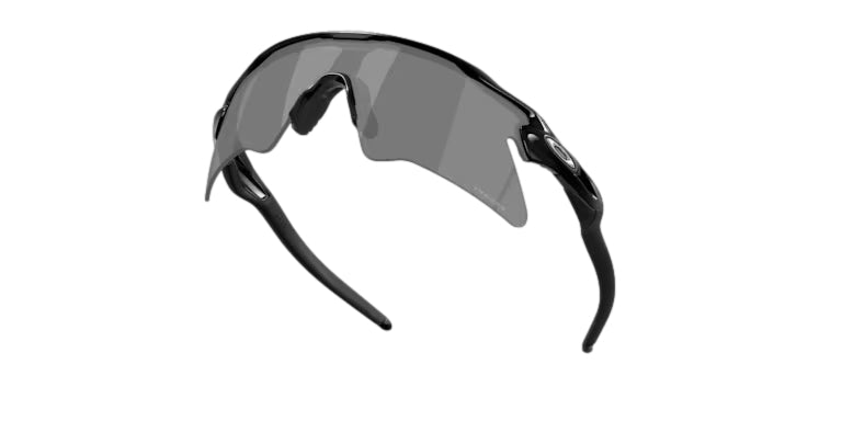 Oakley Radar EV Heater solbriller i sort med sporty design og buede glass