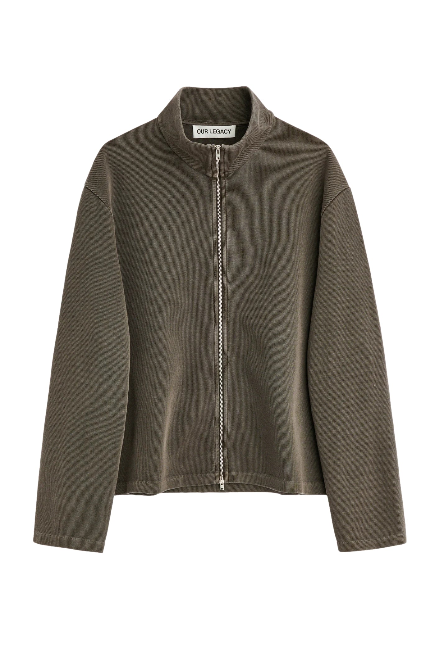 Our Legacy Shrunken fullzip Hettejakke Grå