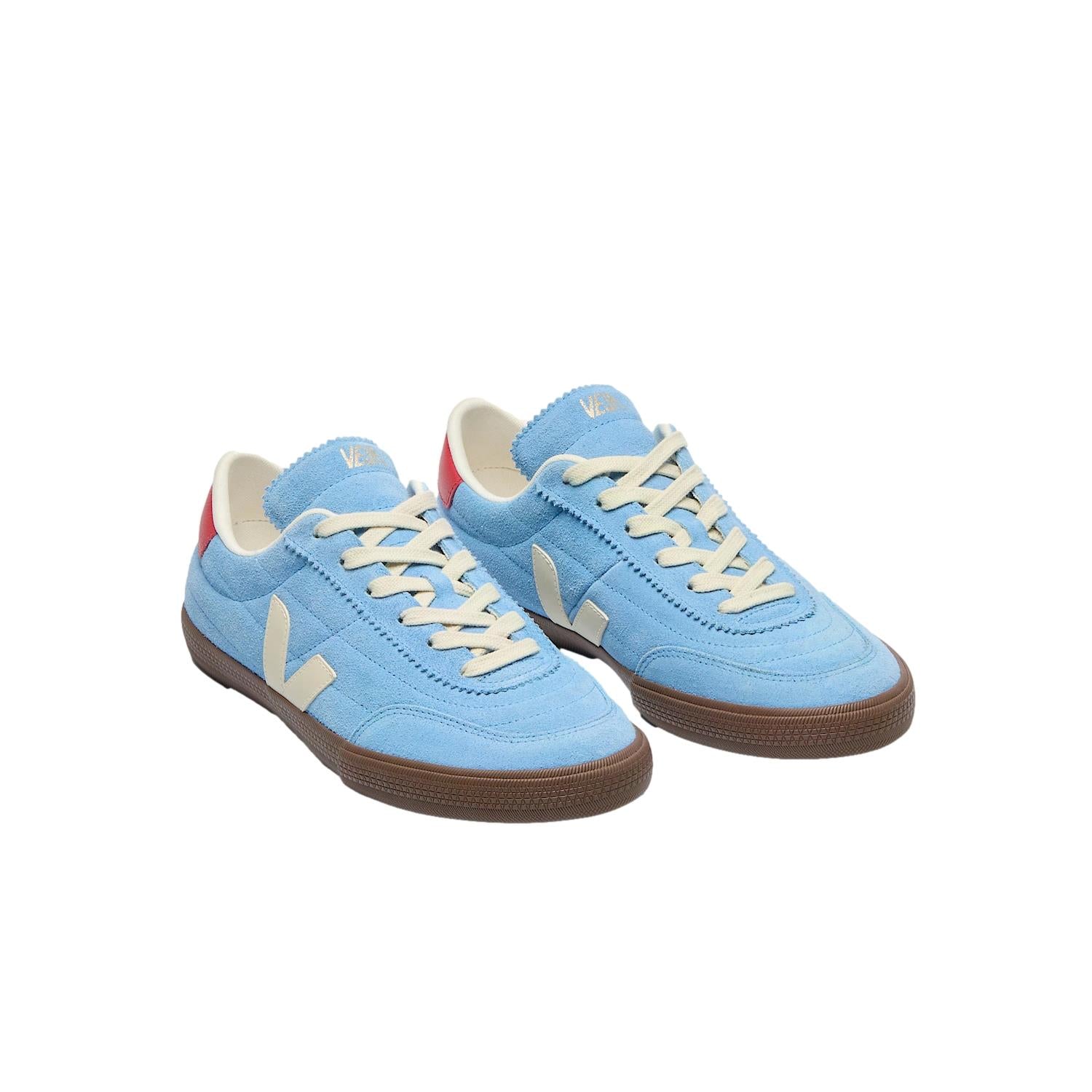 Veja Panenka Suede Aqua Pierre Bark Sko Lyseblå - modostore.no