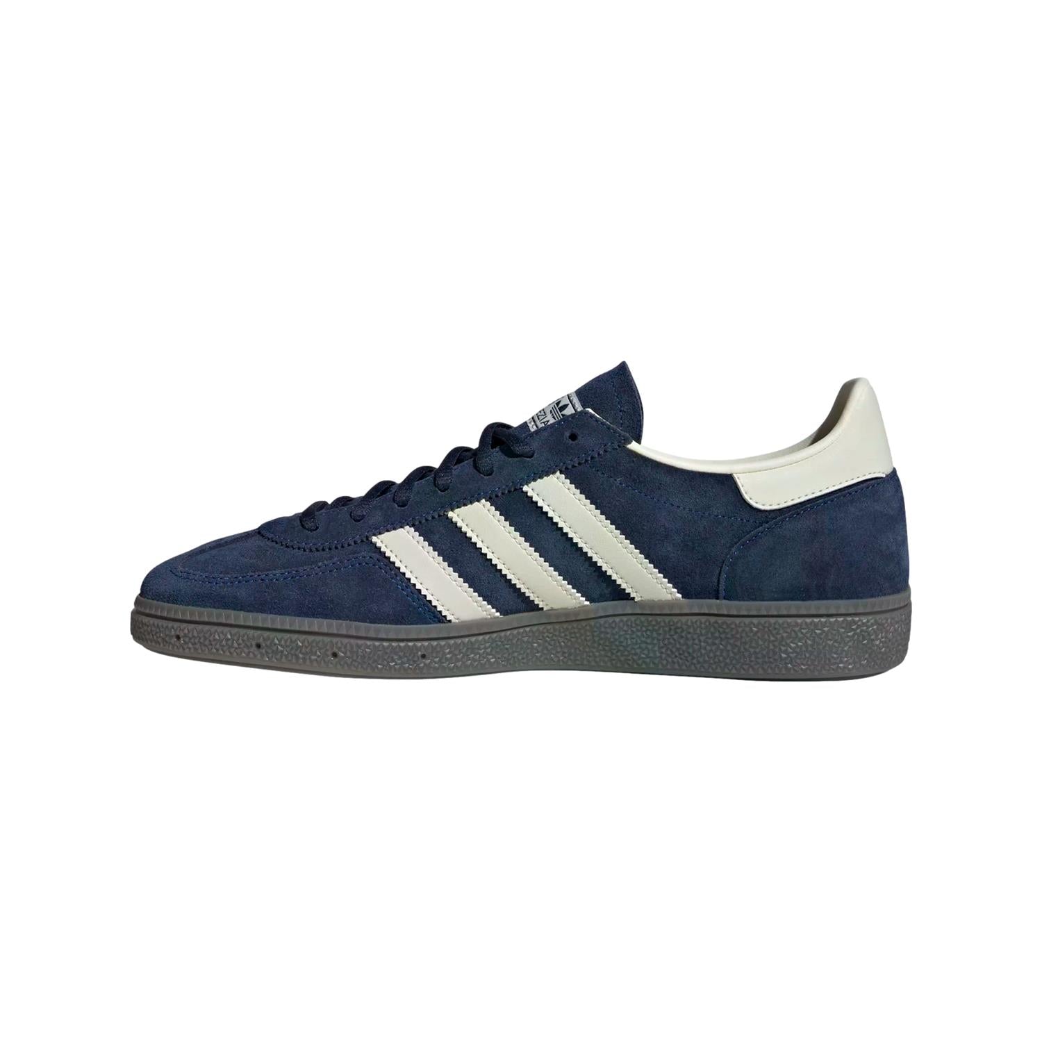 Adidas Handball Spezial IF7087 sko i mørkeblå med hvite detaljer, sporty design og komfortabel passform.