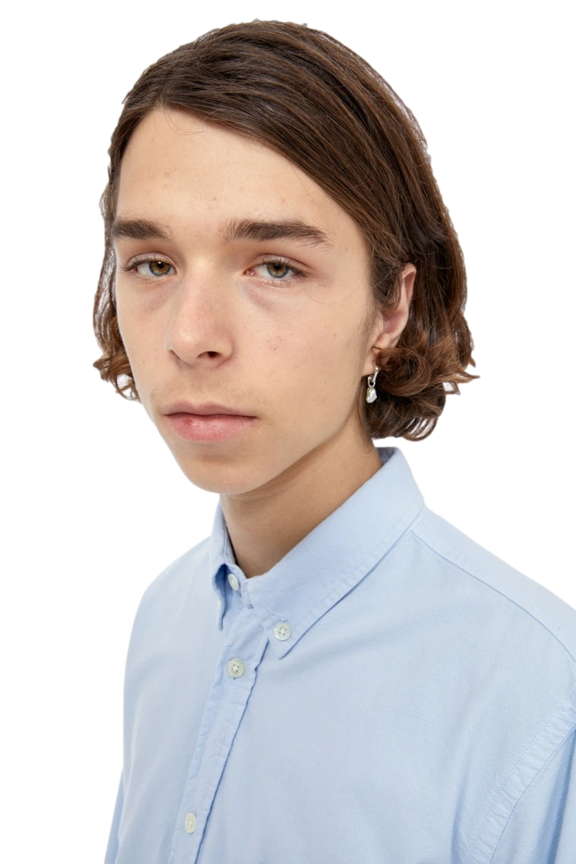 Livid Cassidy Celeste Ox Skjorte Lyseblå - modostore.no