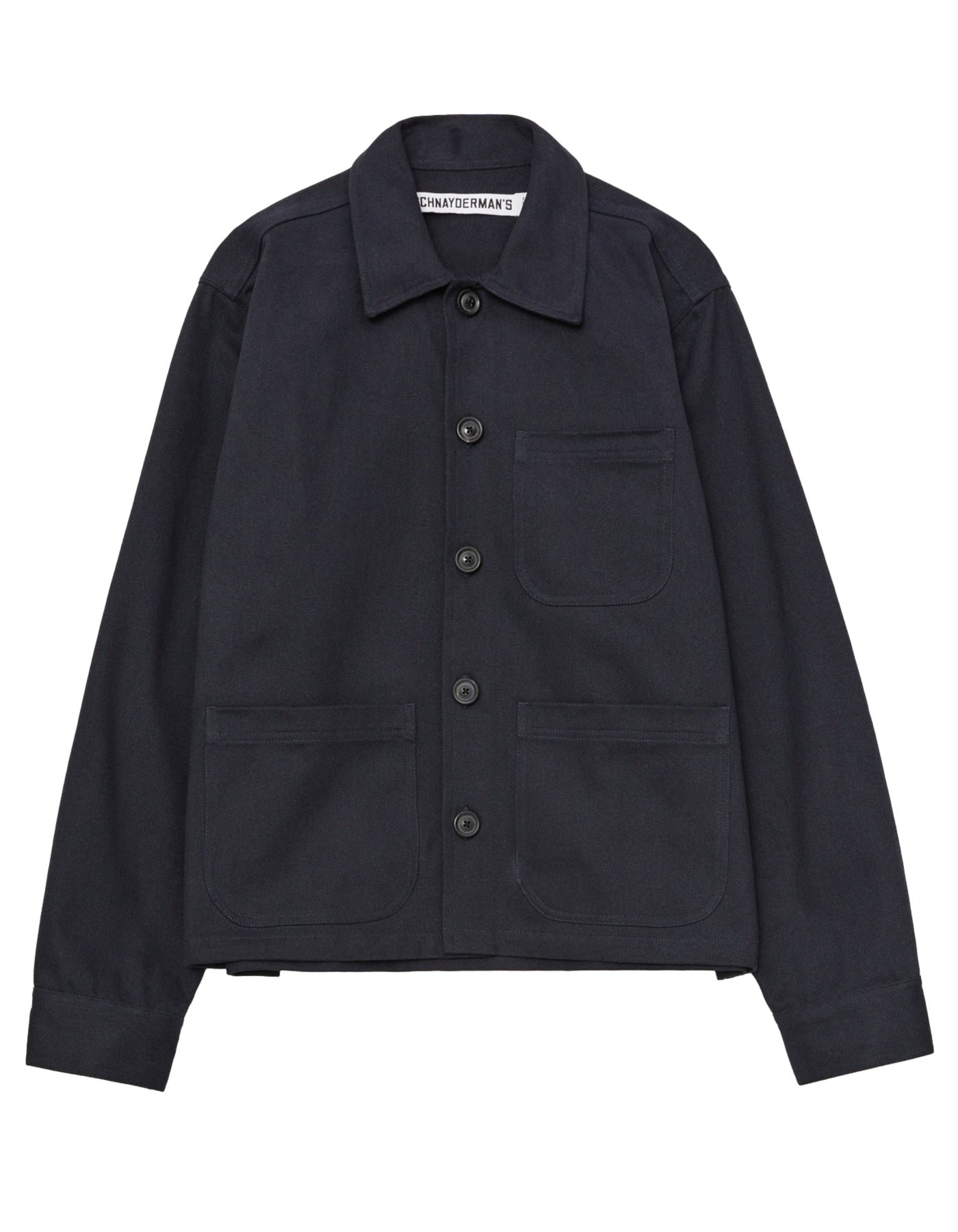 Schnaydermans Overshirt Chore Twill Overshirt Mørkeblå