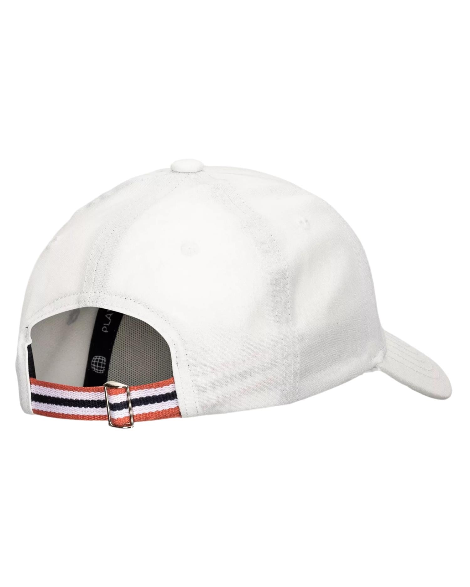 Amundsen Linen Patch Cap Caps Hvit - modostore.no