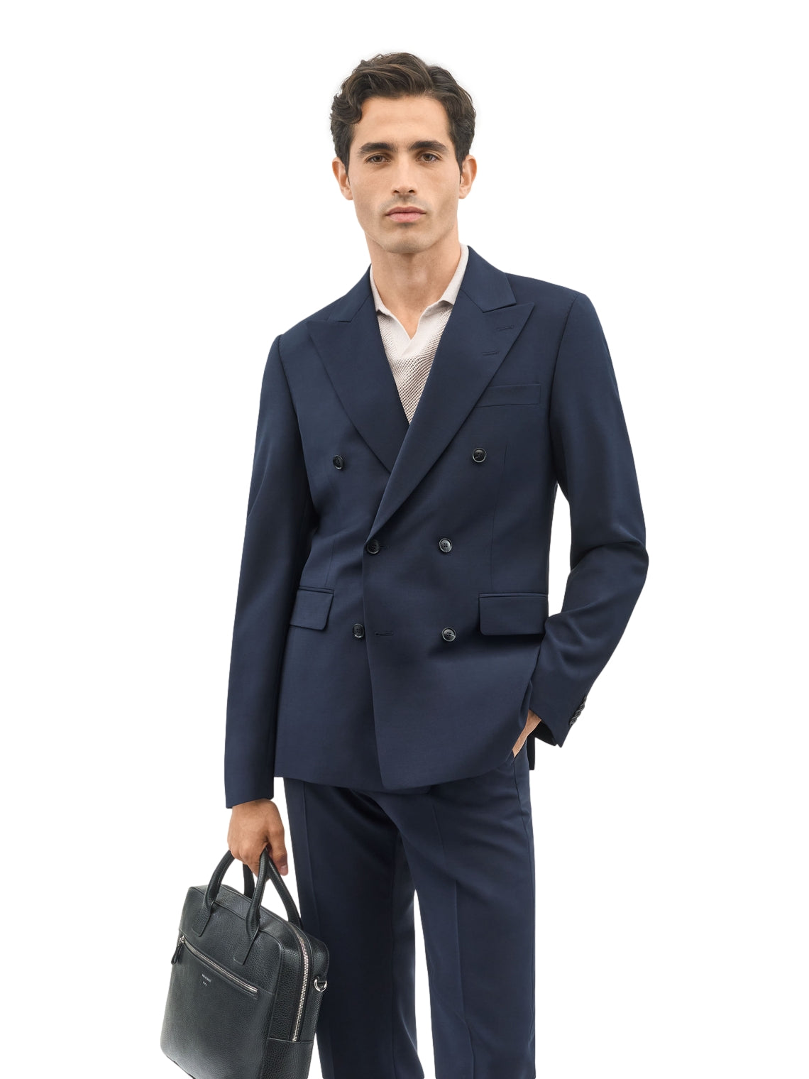 Tiger of Sweden Ease Double-Breasted Blazer Dressjakke Marine