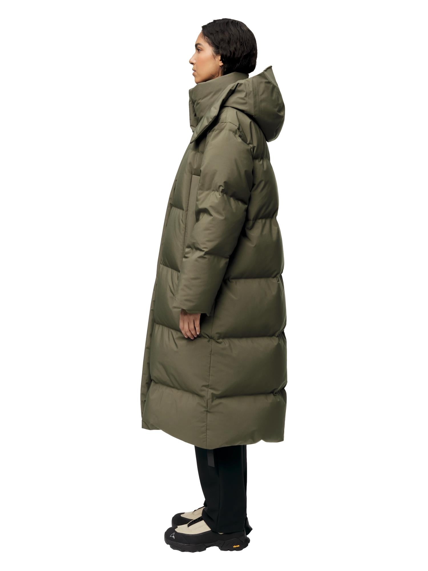 Blæst Stranda Down Coat Grape Leaf Jakke Grønn