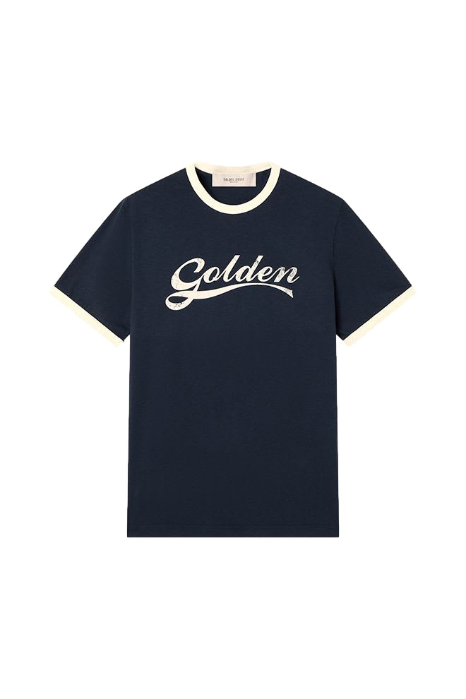 Golden Goose Journey Dyed T-Shirt T-shirt Mørkeblå
