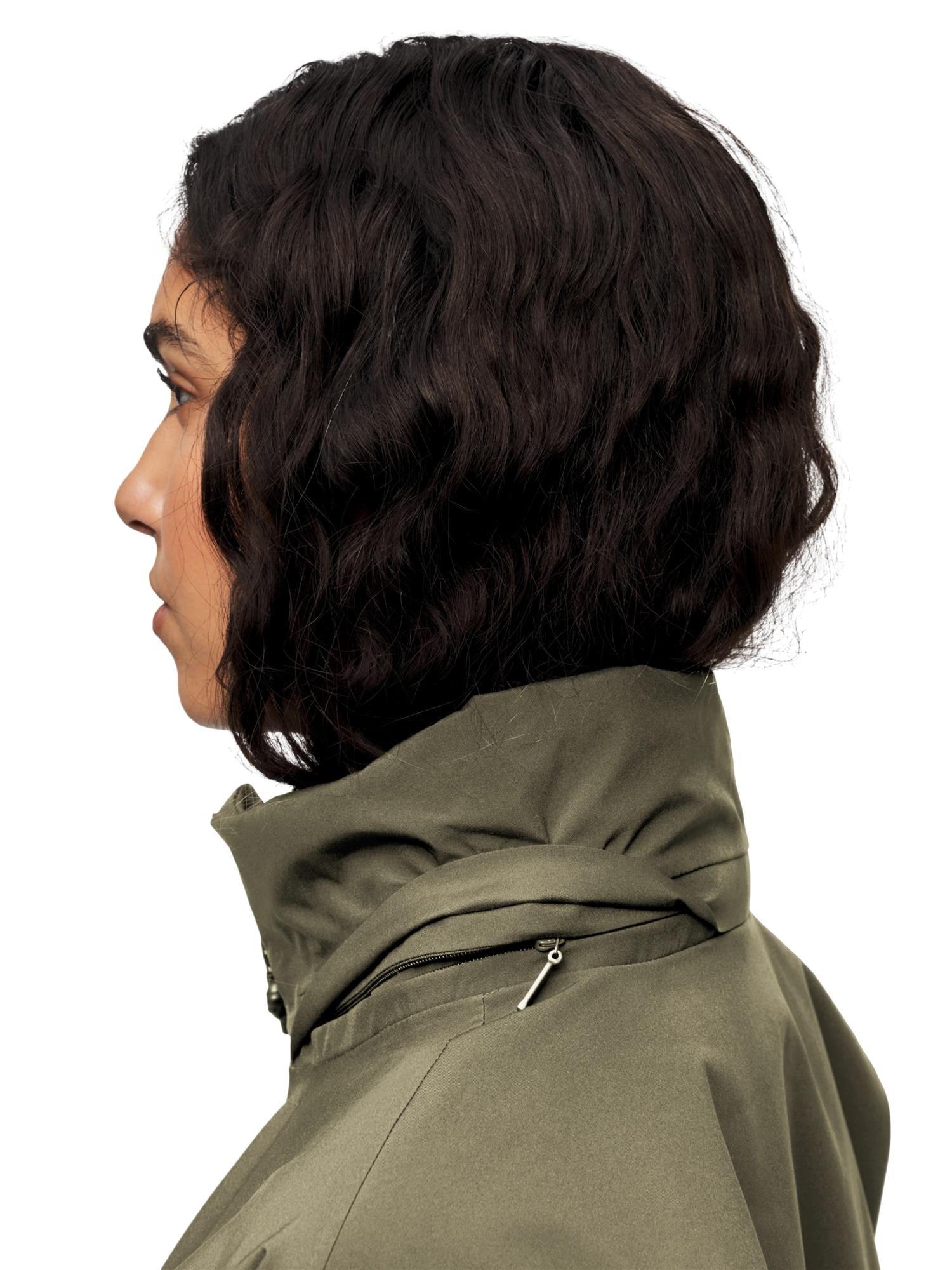 Blæst Klipra Coat Grape Leaf Jakke Oliven - modostore.no