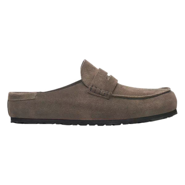 Birkenstock Naples Wrapped Narrow Concrete Gray Sko Gråbrun