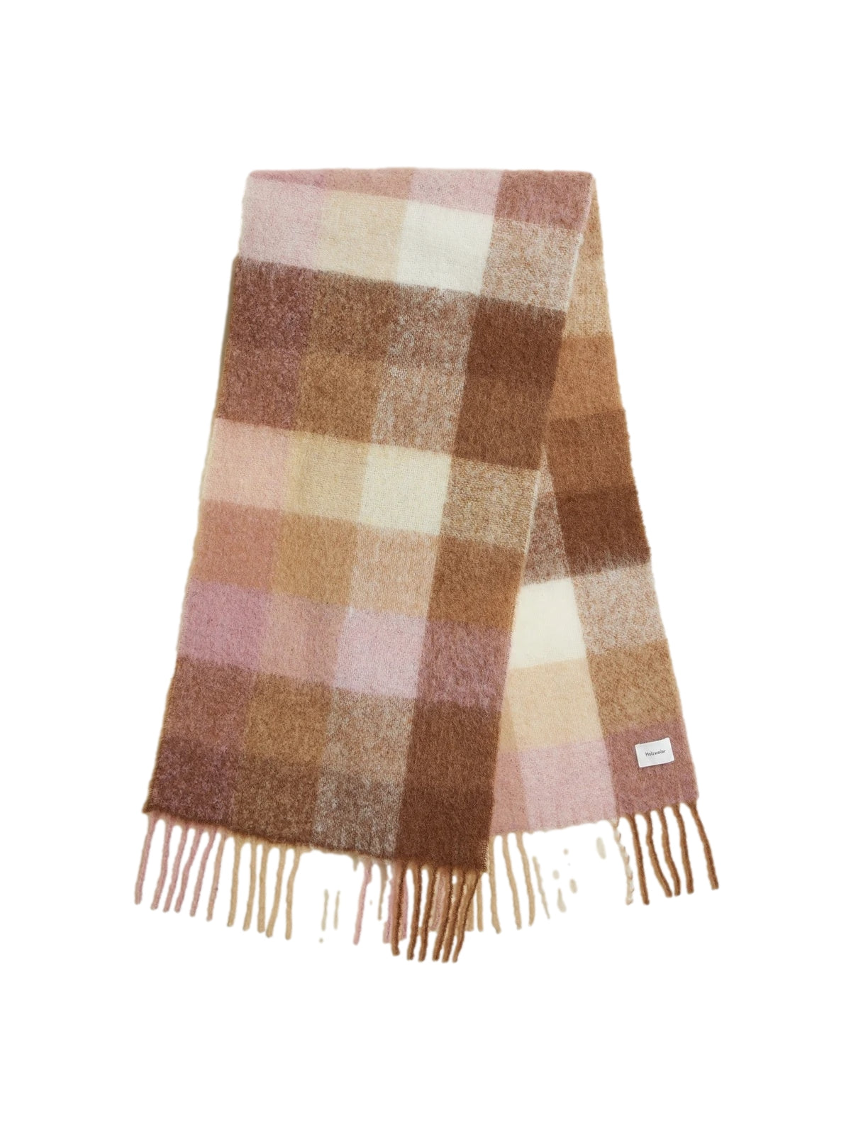 Holzweiler Fresia Skjerf Brun Mønster - modostore.no