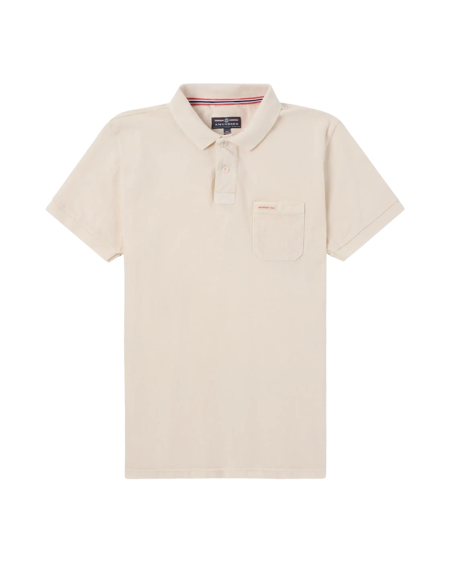 Amundsen Chukka Shirt Mens T-shirt Hvit - modostore.no