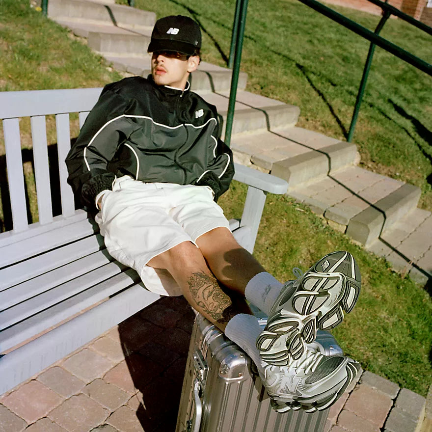 New Balance Abzorb 2000 2UU Silver Moss Sko Grå Og Grønn