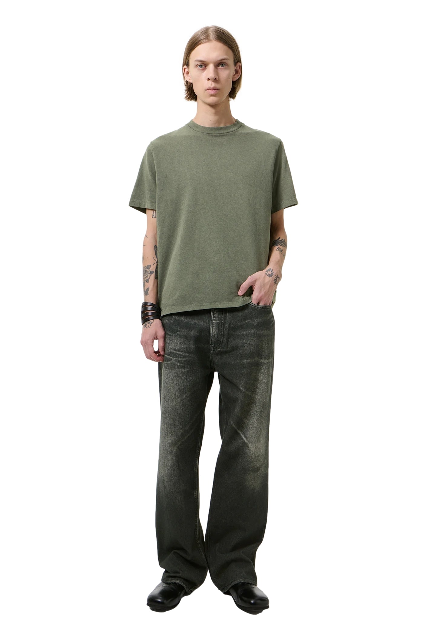 Our Legacy Box T-shirt T-shirt Grønn - modostore.no