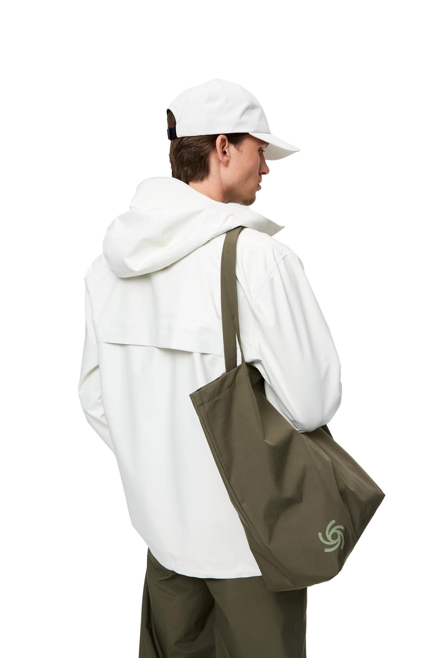 Blæst Moa Tote Bag Grape Leaf Tote Bag Oliven - modostore.no