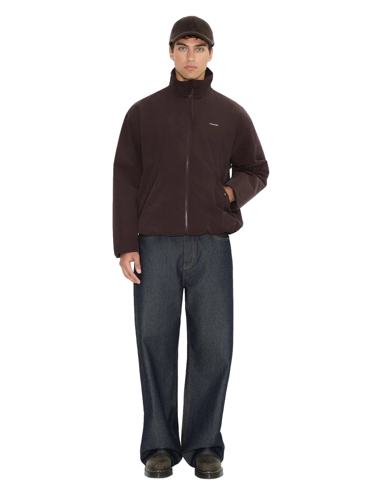 Holzweiler Narvik Brushed Lt Jacket Jakke Brun