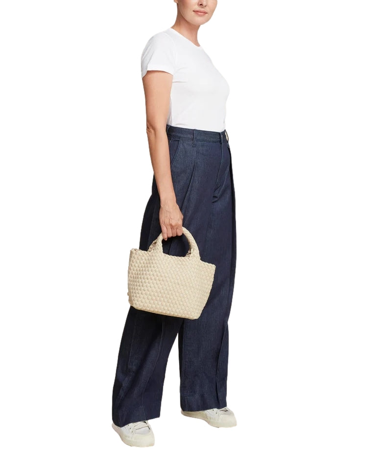 Naghedi St. Barths Small Tote Ecru Veske Beige - modostore.no